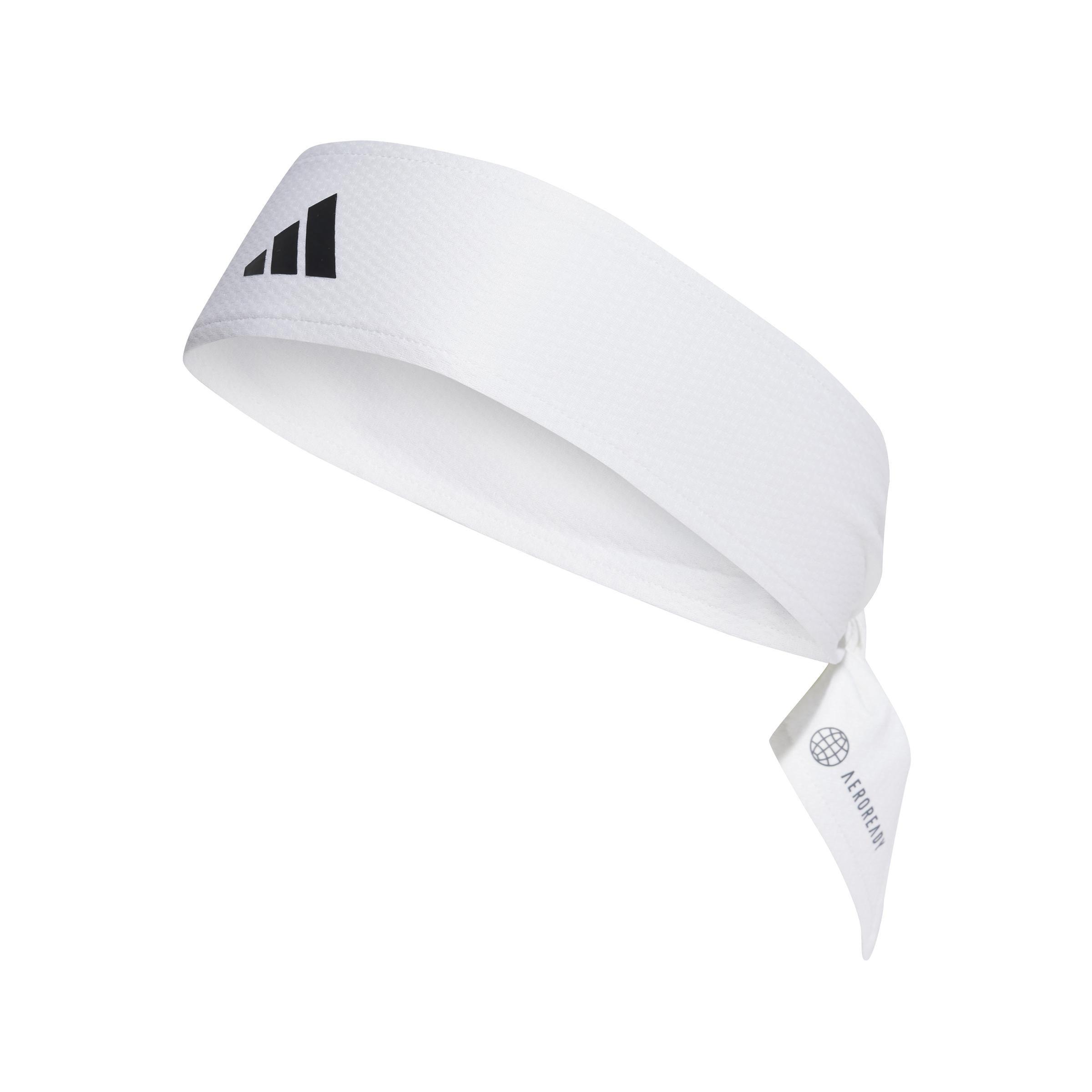 Unisex AEROREADY Tennis Tie Band, White, A901_ONE, large image number 0
