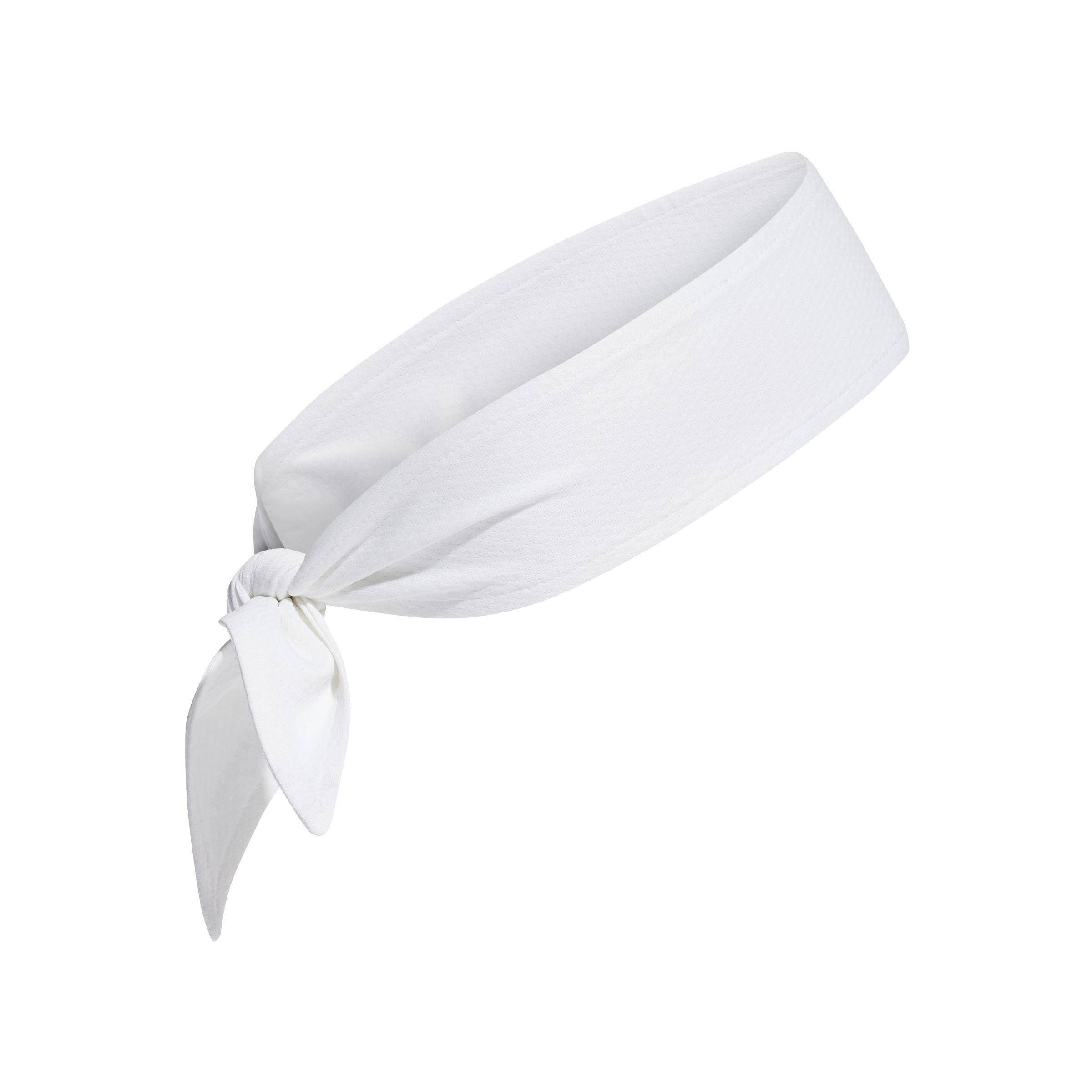 Unisex AEROREADY Tennis Tie Band, White, A901_ONE, large image number 1