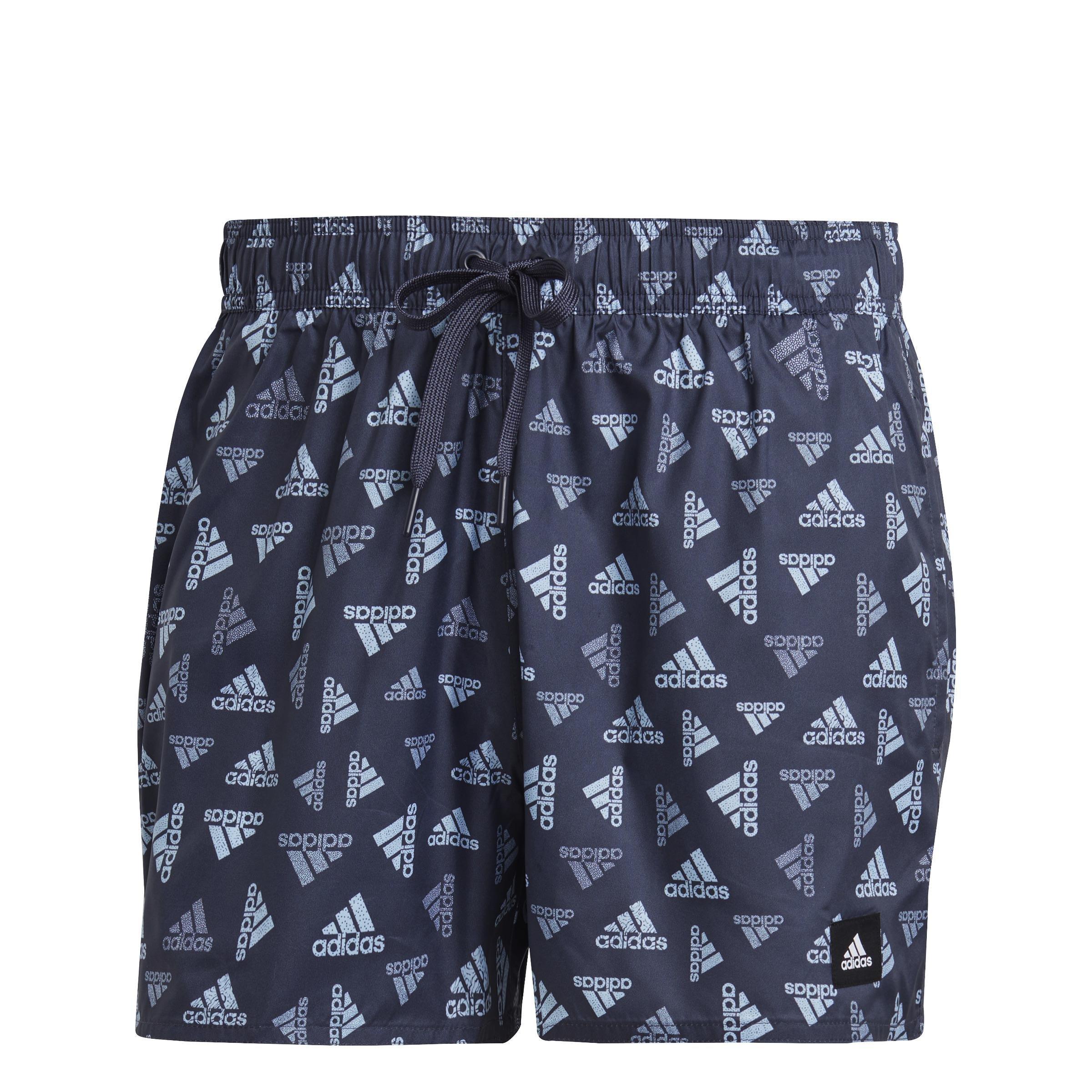 Logo Print Clx Swim Shorts Very Short Length, Blue, , large image number 0