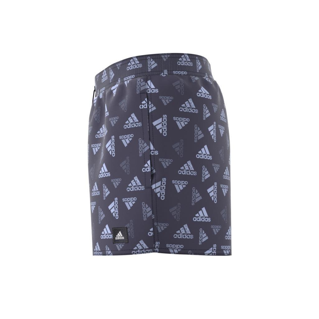 Logo Print Clx Swim Shorts Very Short Length, Blue, , large image number 5