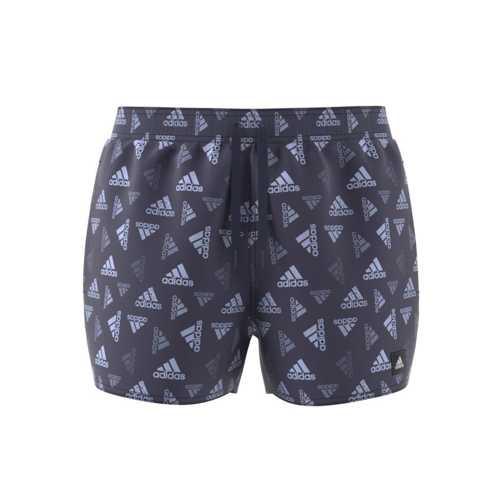 Logo Print Clx Swim Shorts Very Short Length, Blue, A901_ONE, large image number 11