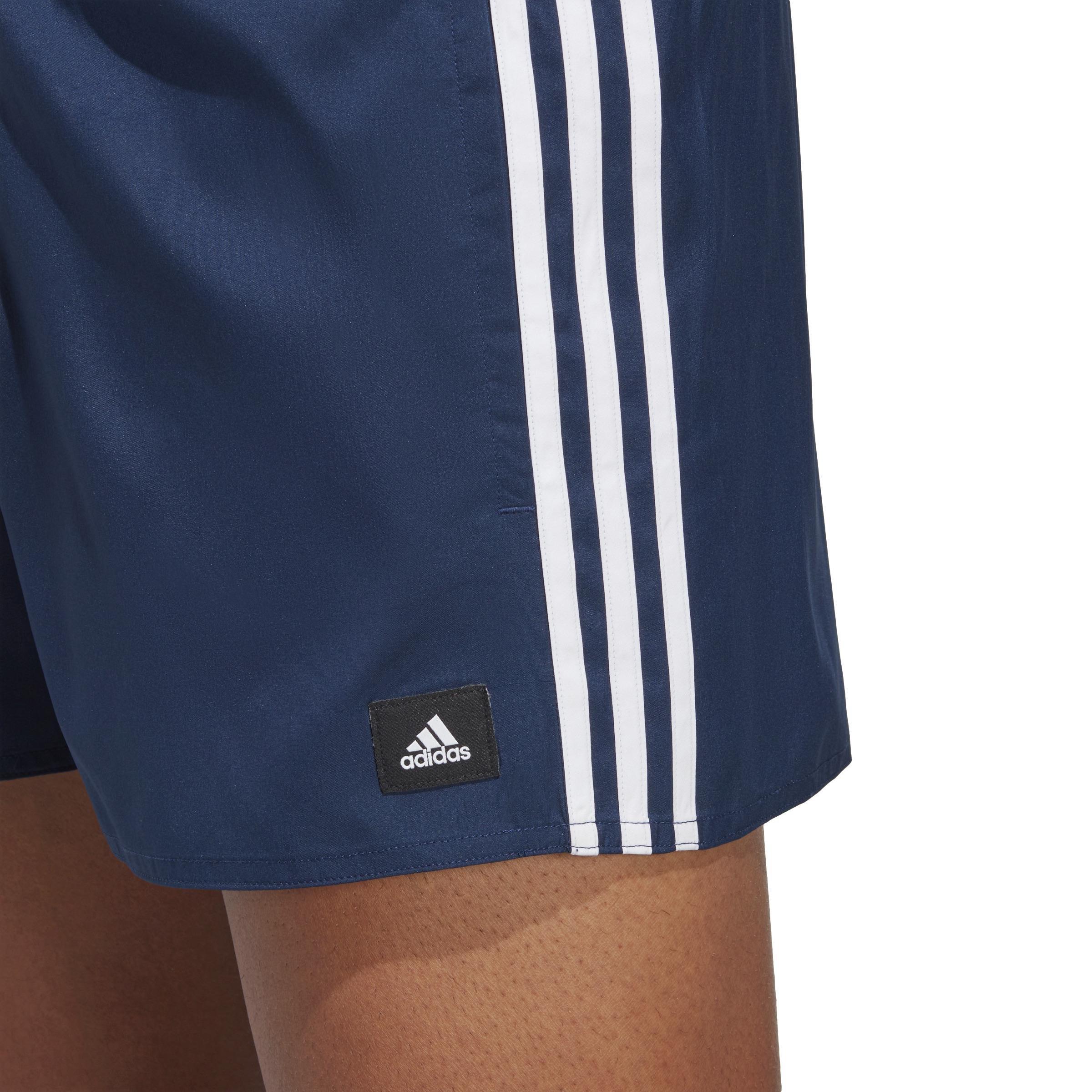3-Stripes Clx Very-Short-Length Swim Shorts, Blue, , large image number 4