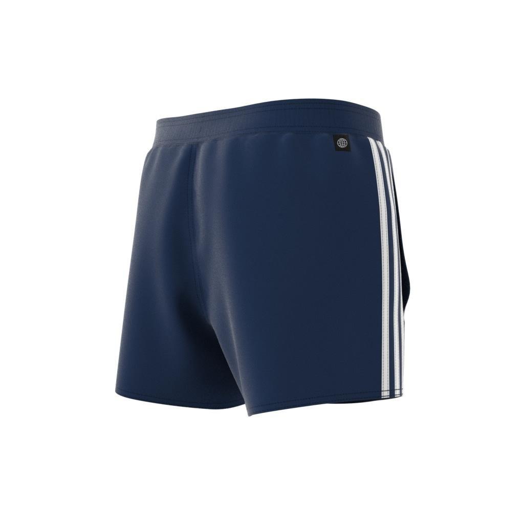 3-Stripes Clx Very-Short-Length Swim Shorts, Blue, , large image number 6