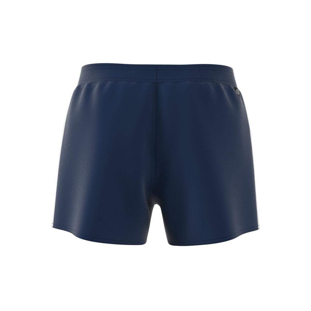 3-Stripes Clx Very-Short-Length Swim Shorts, Blue, , large image number 9