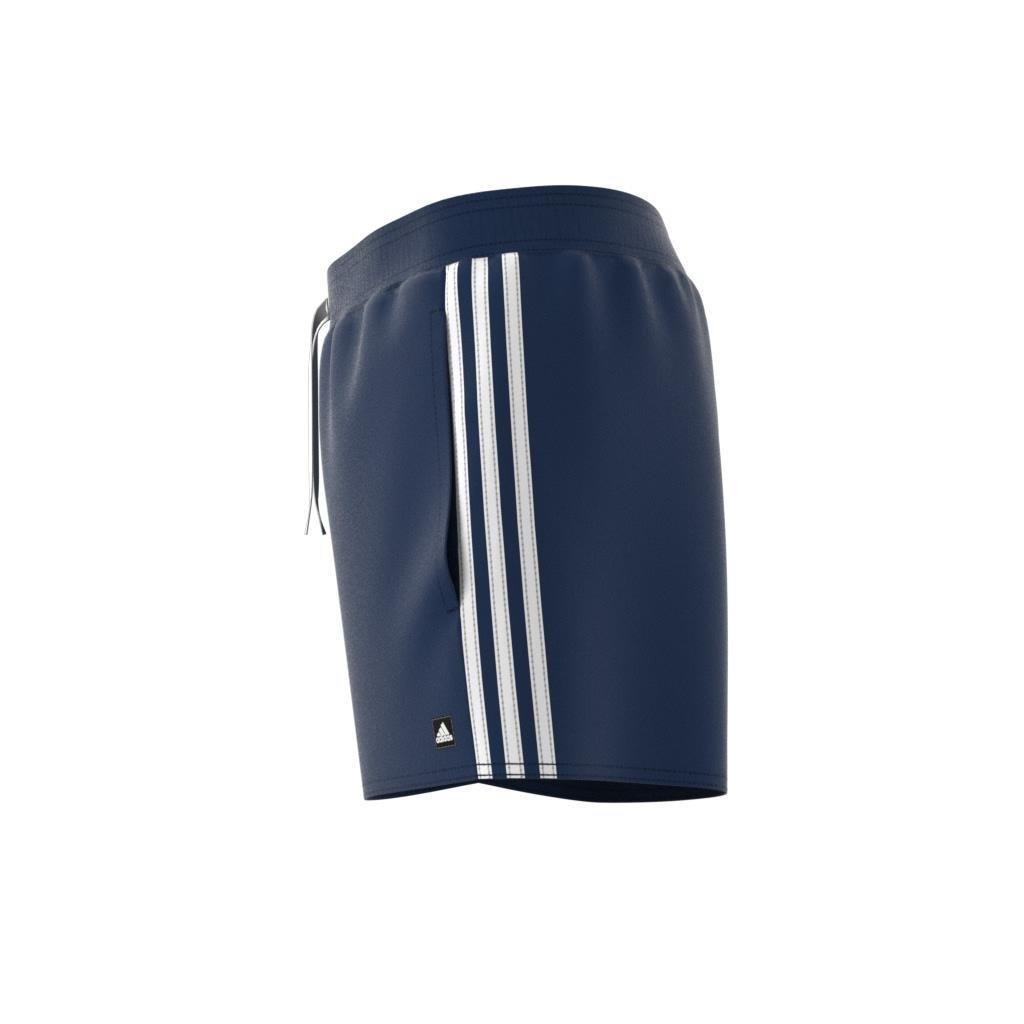 Men 3-Stripes Clx Very-Short-Length Swim Shorts, Blue, A901_ONE, large image number 12