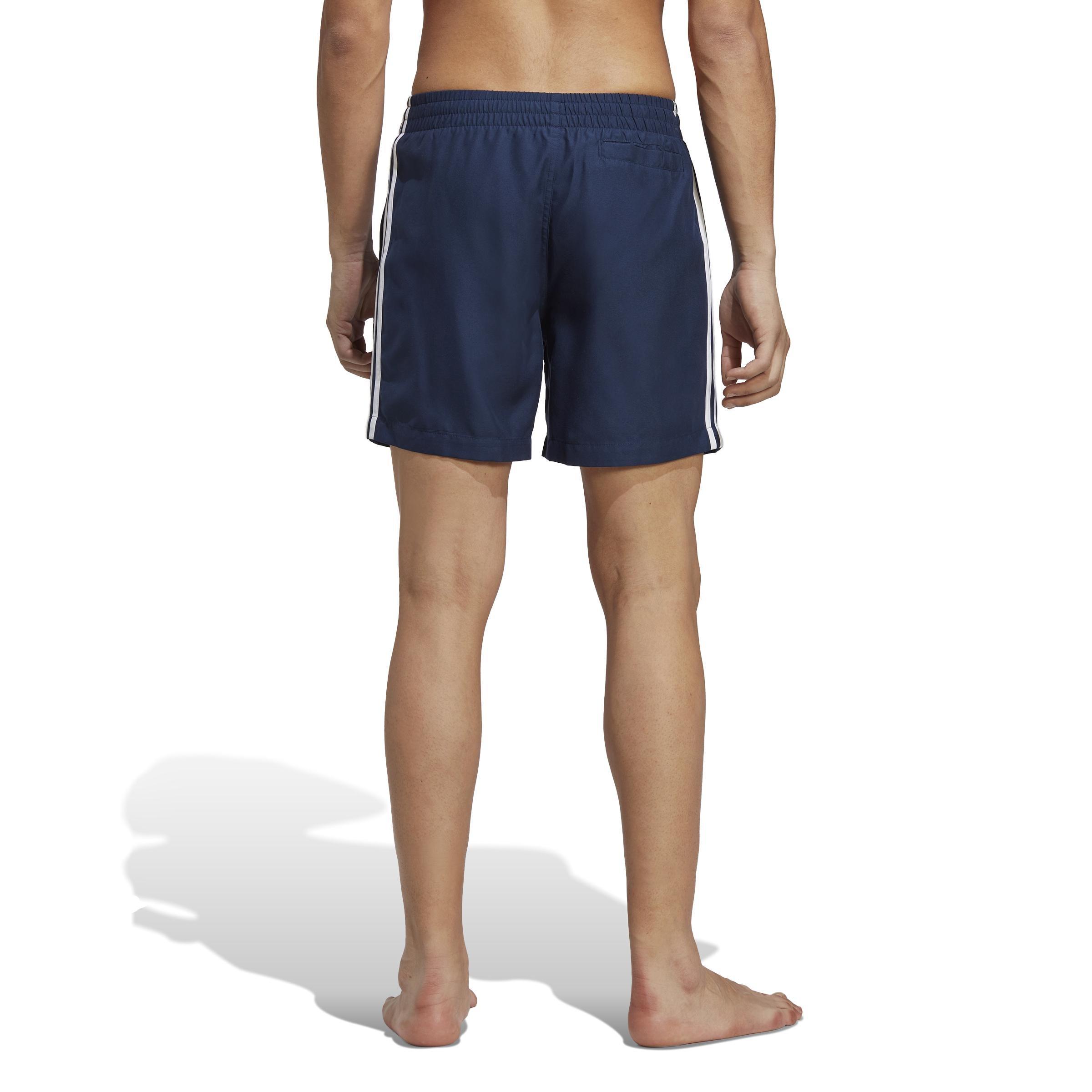 Originals Adicolor 3-Stripes Swim Shorts, Blue, A901_ONE, large image number 2