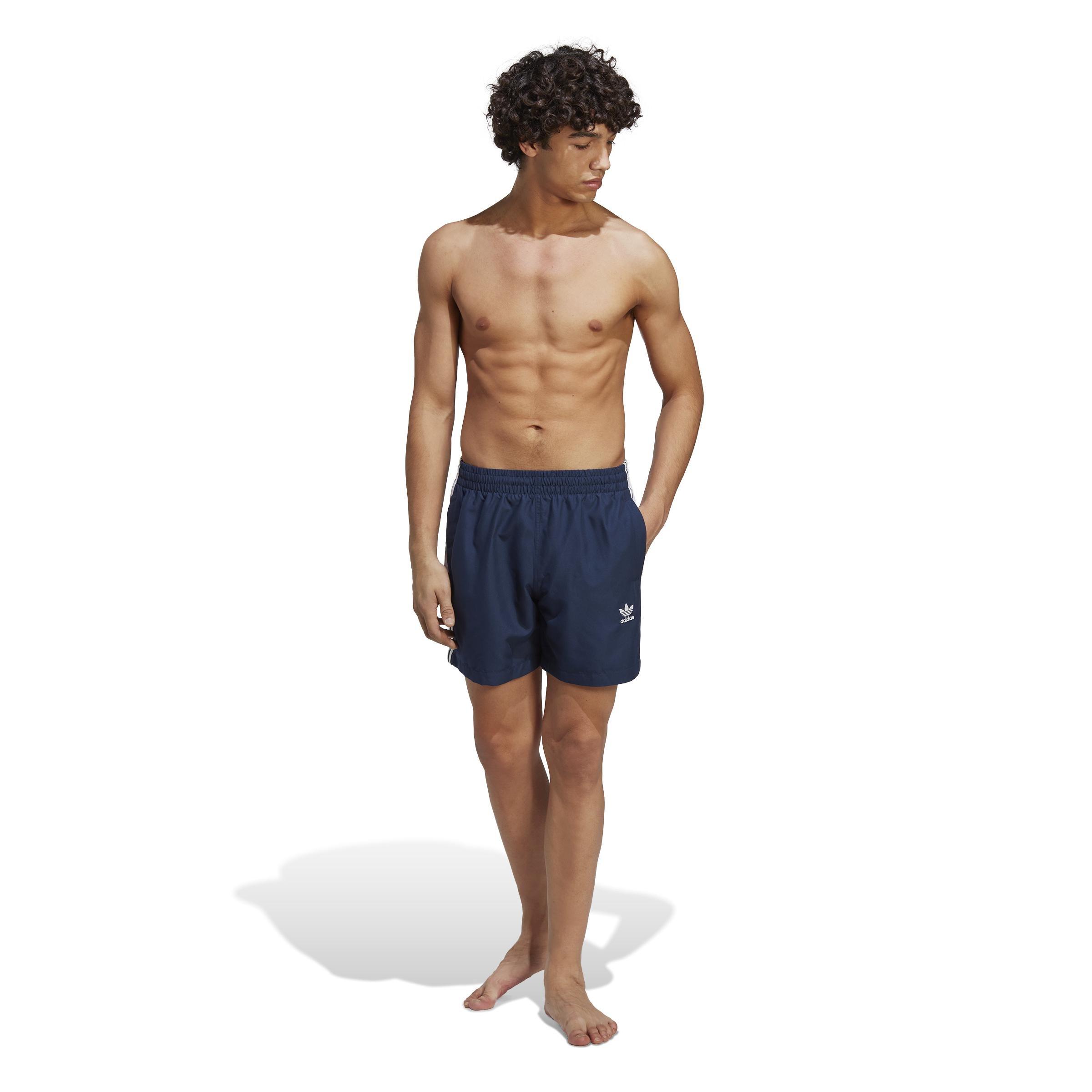 Originals Adicolor 3-Stripes Swim Shorts, Blue, , large image number 11