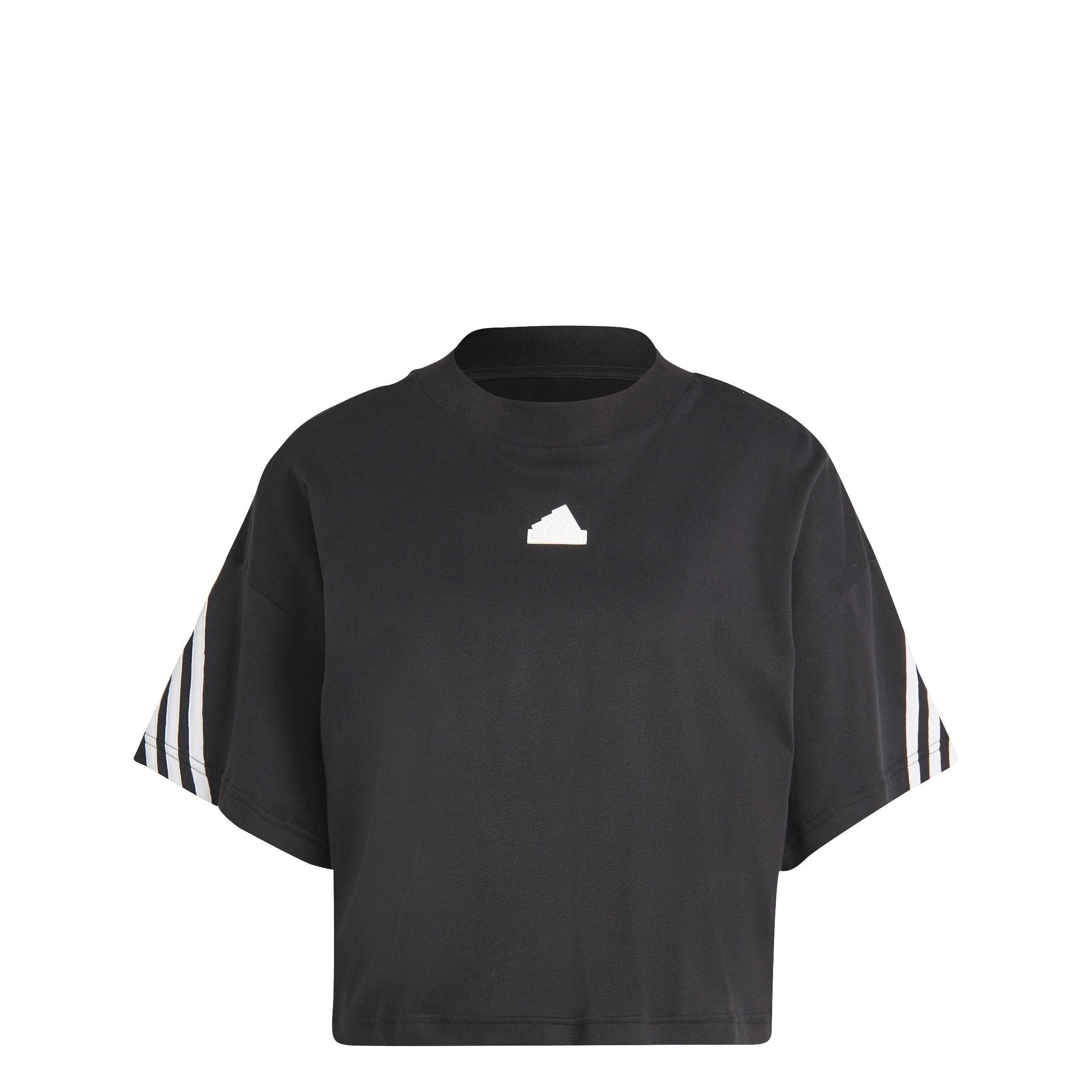 Future Icons 3-Stripes T-Shirt, Black, , large image number 2