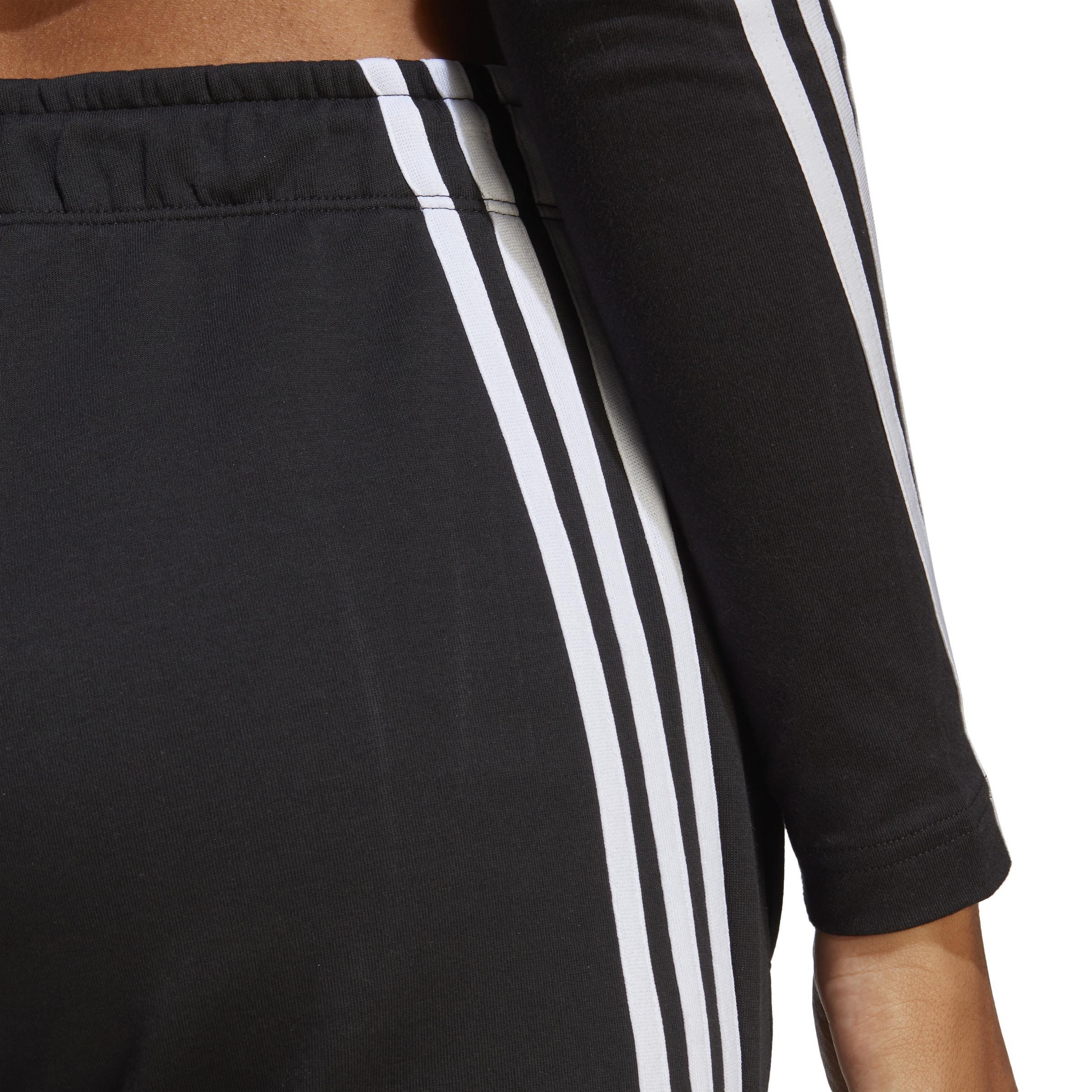 Future Icons 3-Stripes Regular Tracksuit Bottoms, Black, A901_ONE, large image number 5