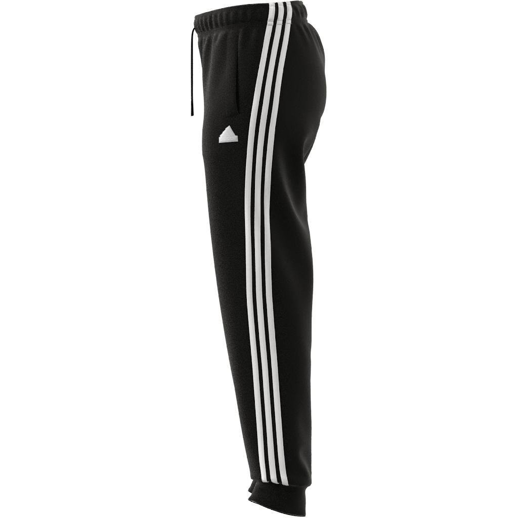 Future Icons 3-Stripes Regular Tracksuit Bottoms, Black, A901_ONE, large image number 6