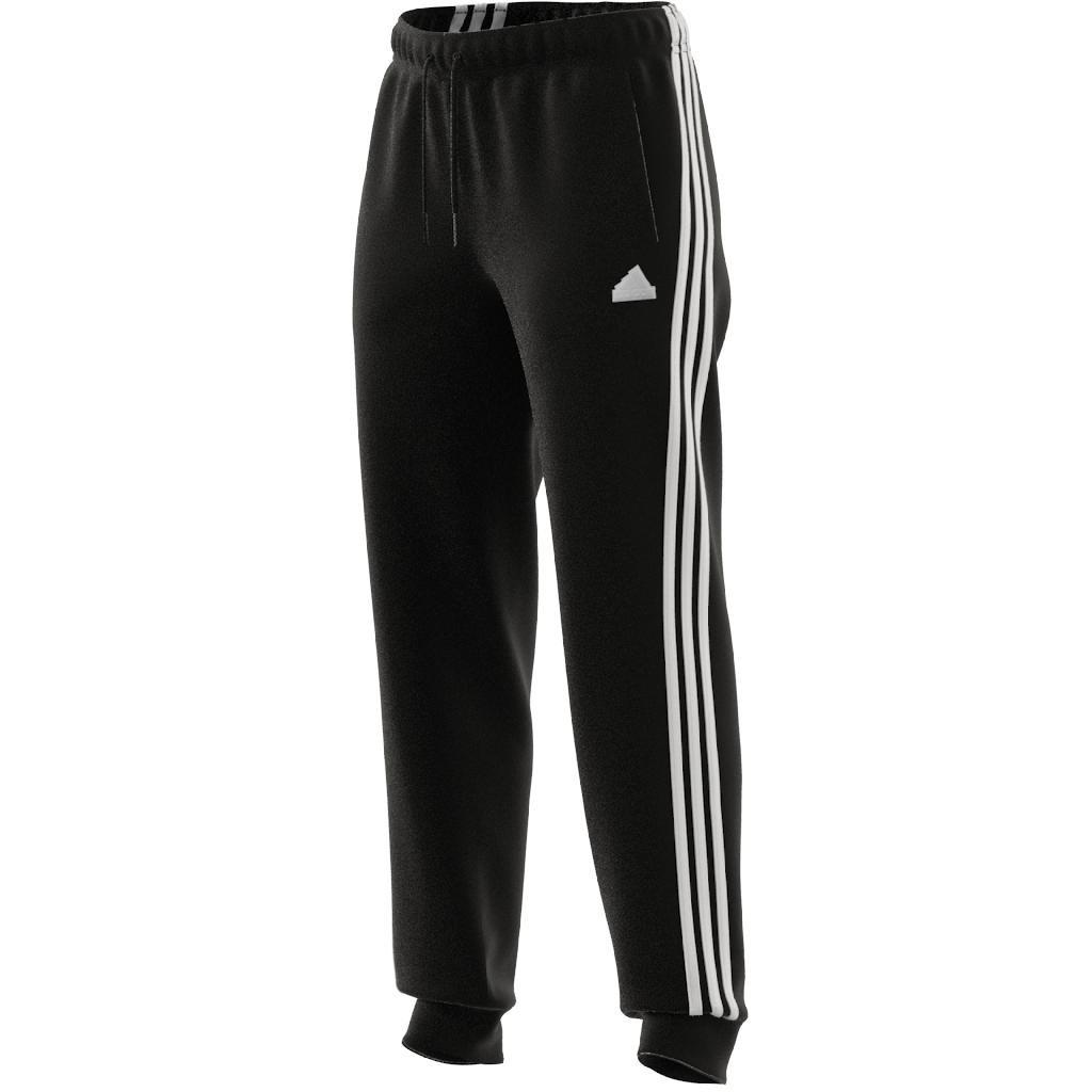 Future Icons 3-Stripes Regular Tracksuit Bottoms, Black, A901_ONE, large image number 12