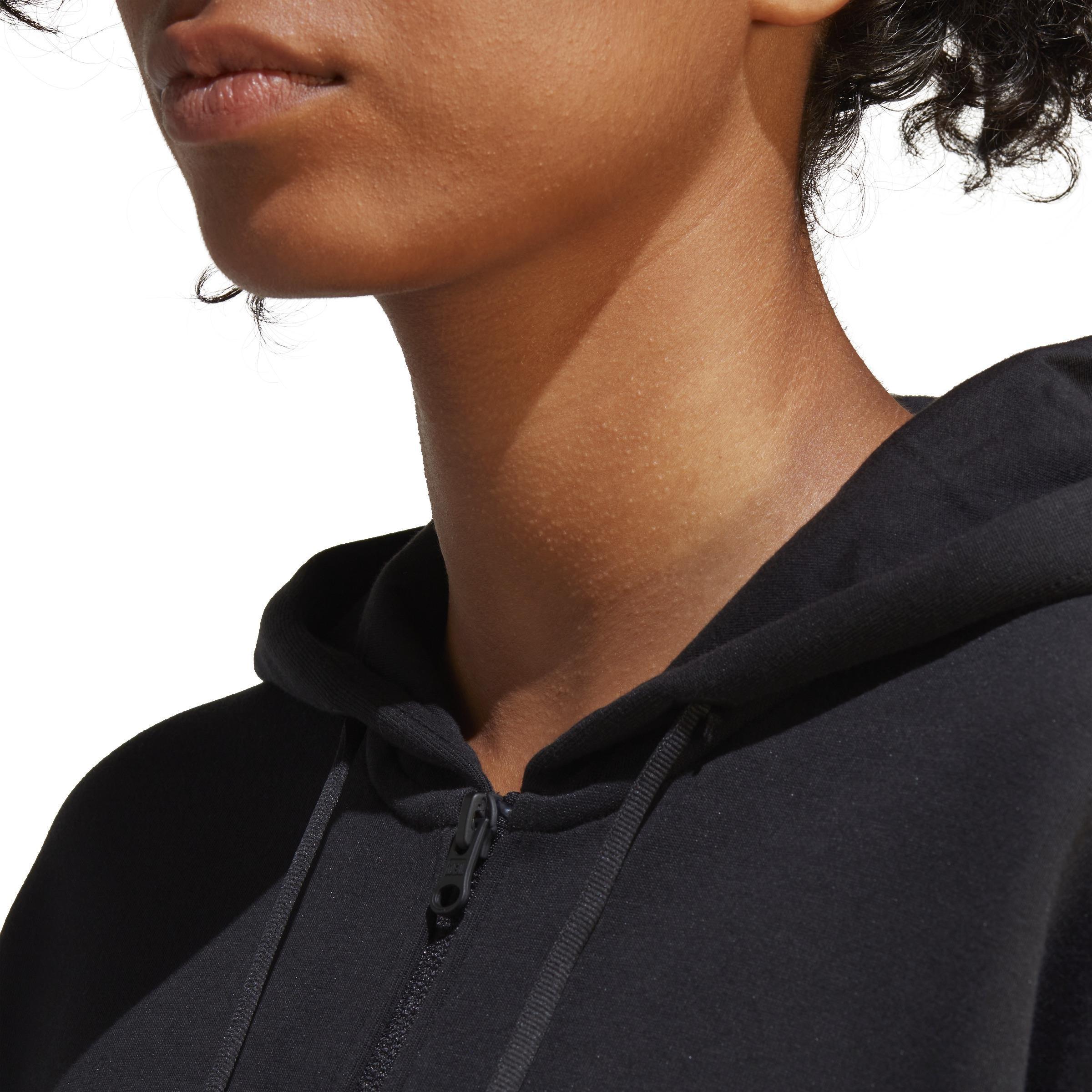 Future Icons 3-Stripes Full-Zip Hoodie, Black, , large image number 6