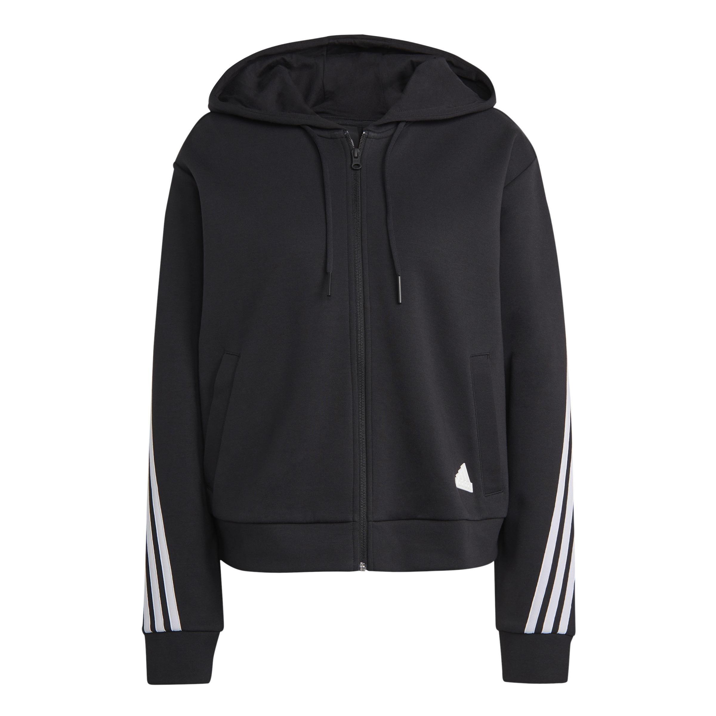 Future Icons 3-Stripes Full-Zip Hoodie, Black, A901_ONE, large image number 8