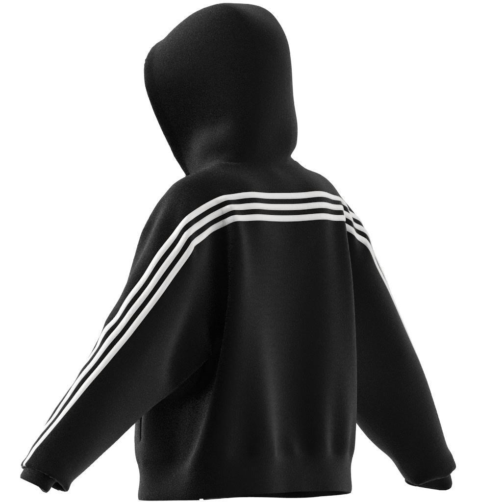 Future Icons 3-Stripes Full-Zip Hoodie, Black, , large image number 9