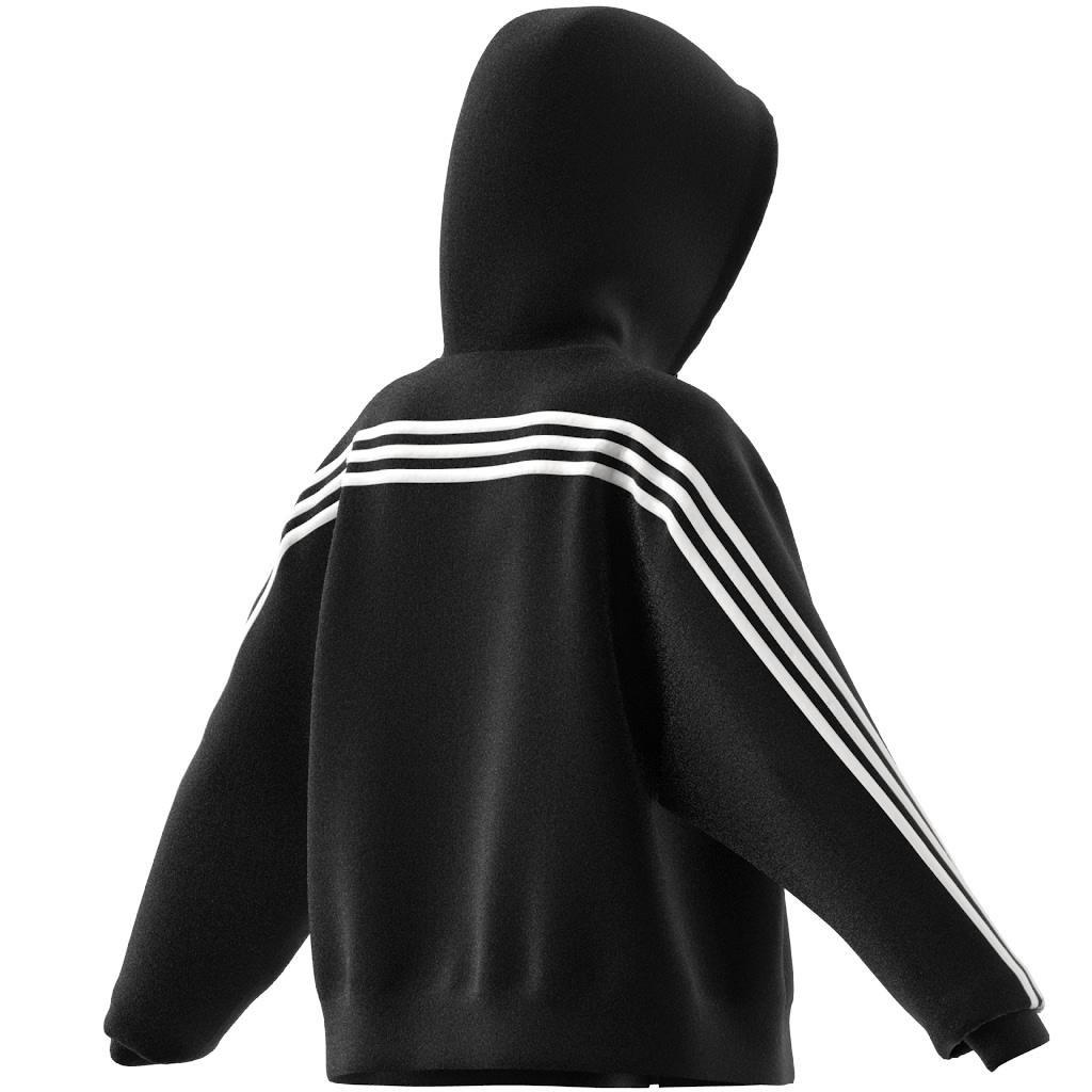 Future Icons 3-Stripes Full-Zip Hoodie, Black, , large image number 12