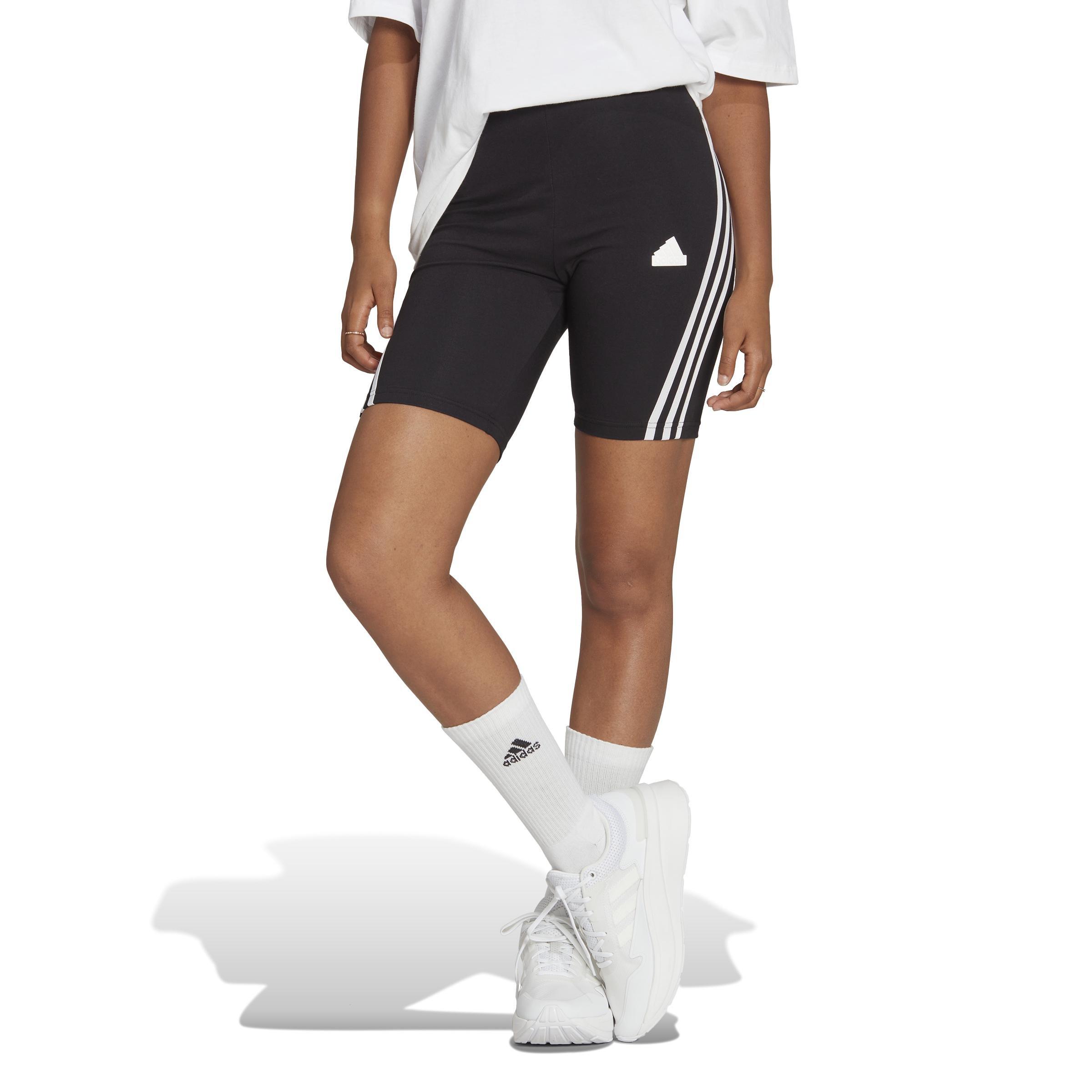 Future Icons 3-Stripes Bike Shorts, Black, , large image number 6