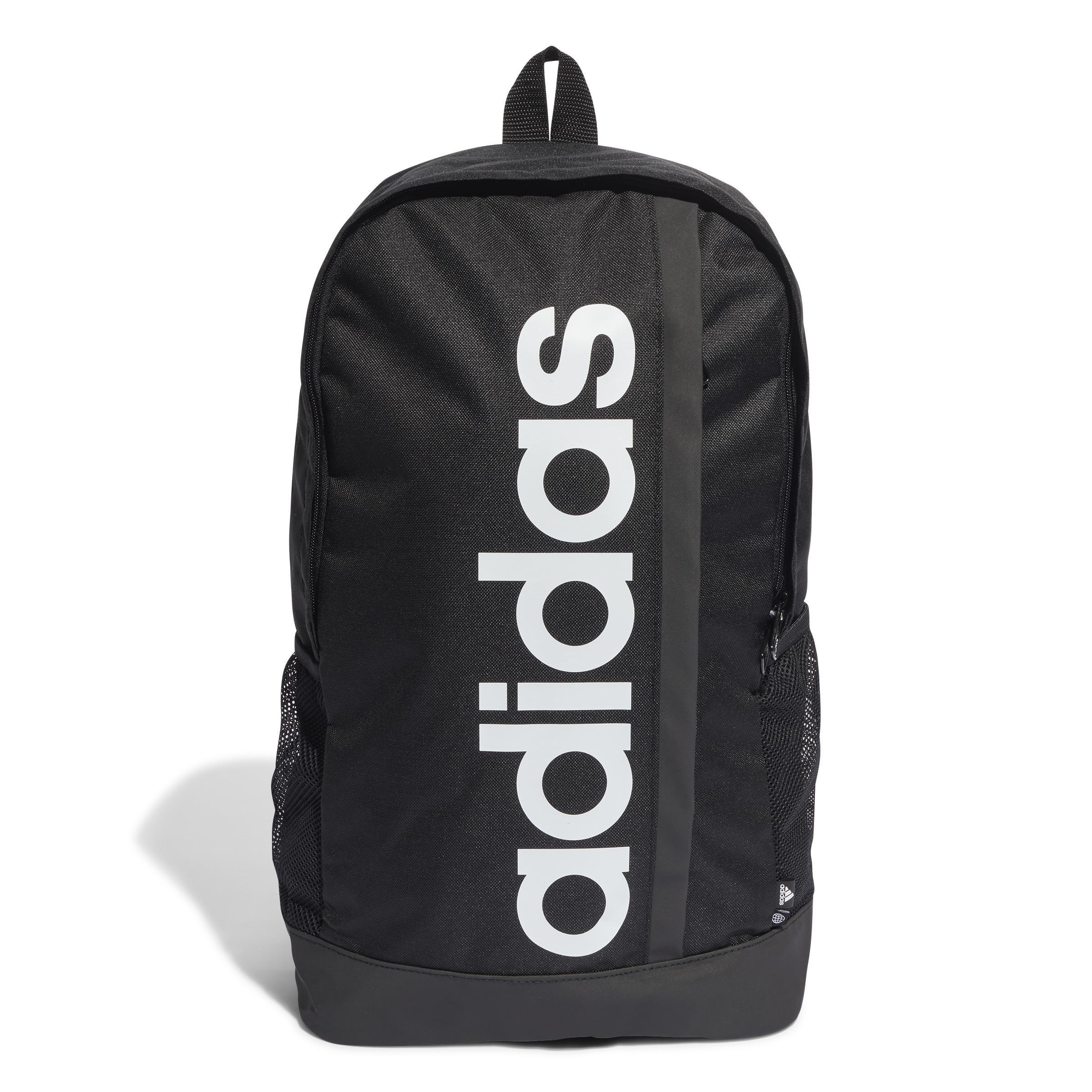 Unisex Essentials Linear Backpack, Black, A901_ONE, large image number 0