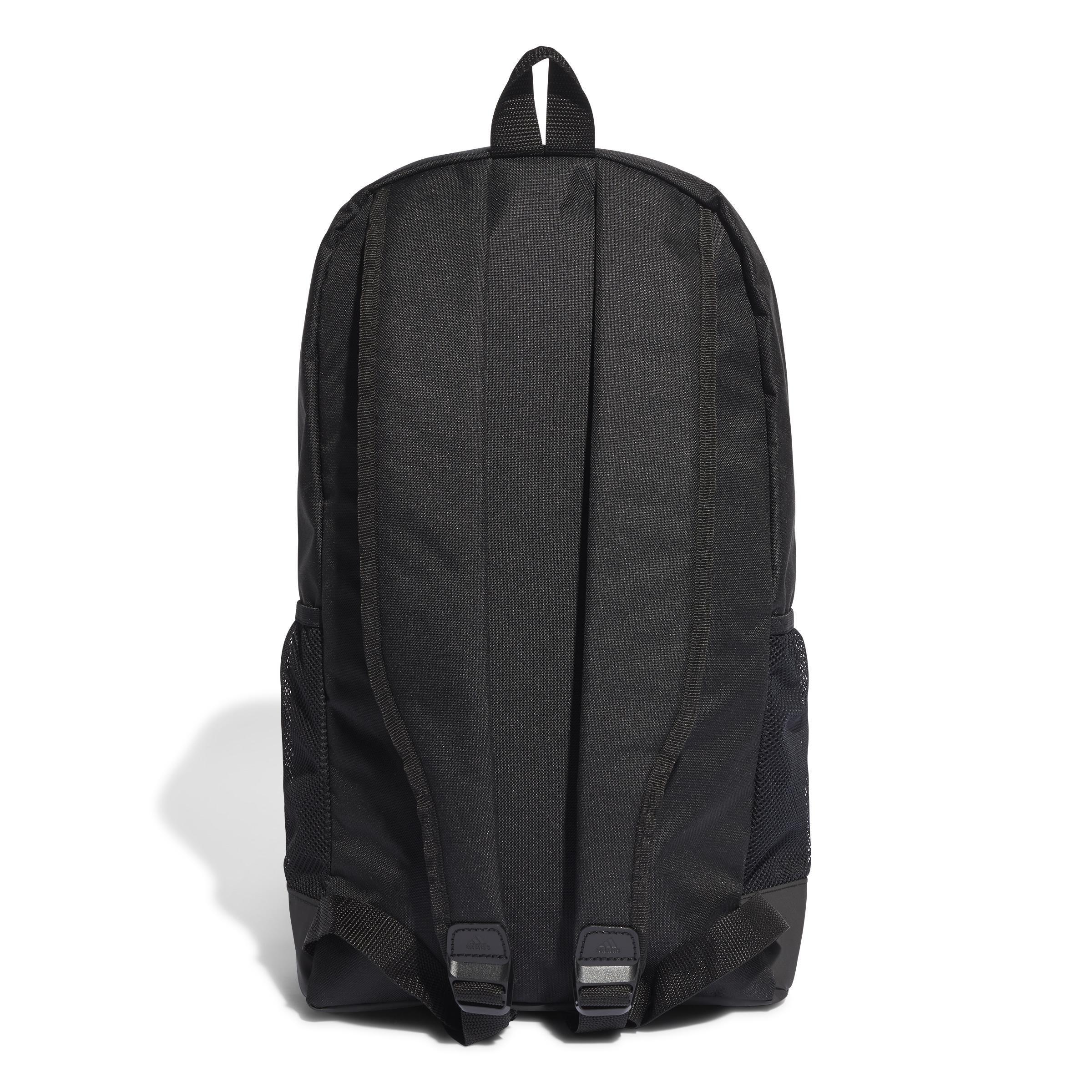 Unisex Essentials Linear Backpack, Black, A901_ONE, large image number 3