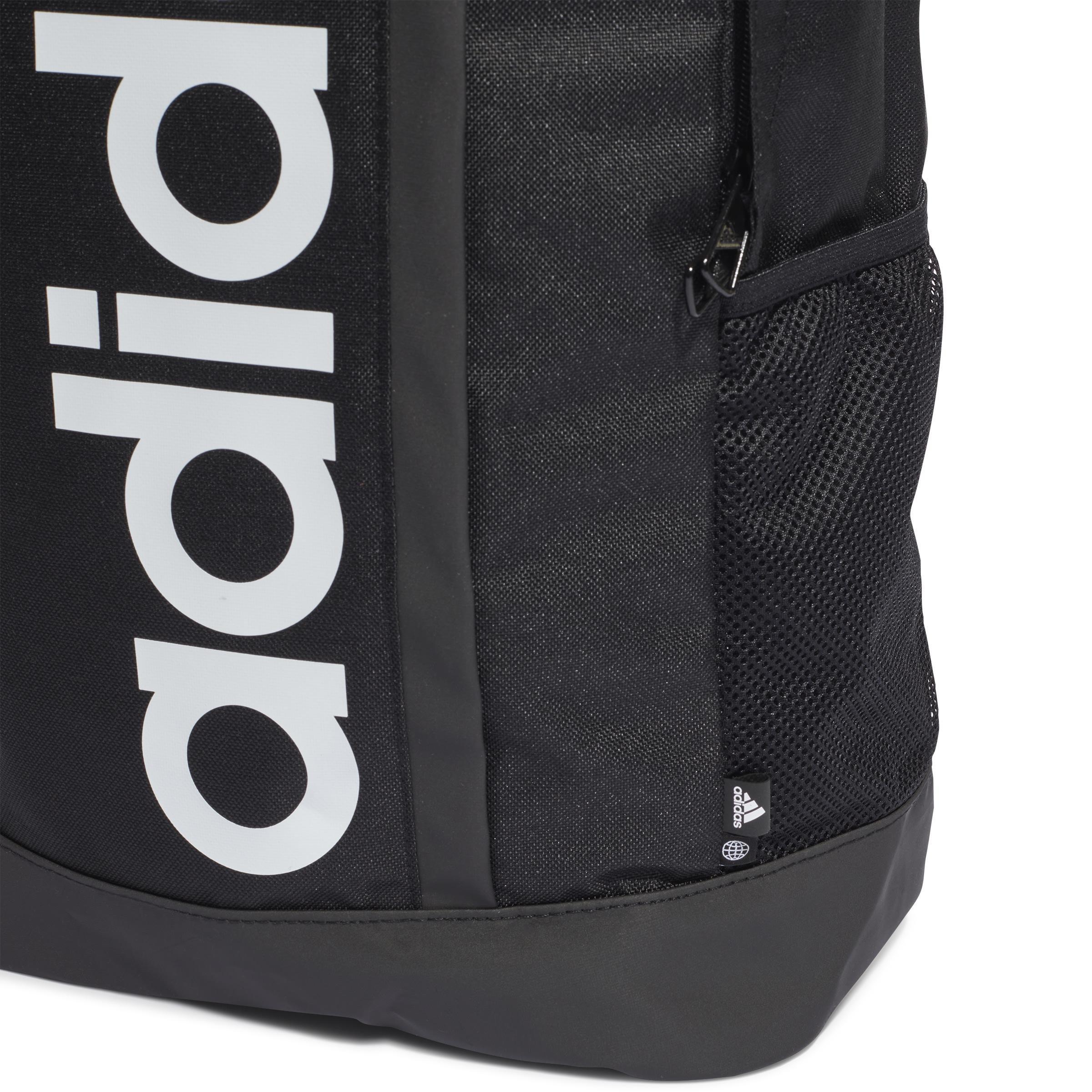 Unisex Essentials Linear Backpack, Black, A901_ONE, large image number 5