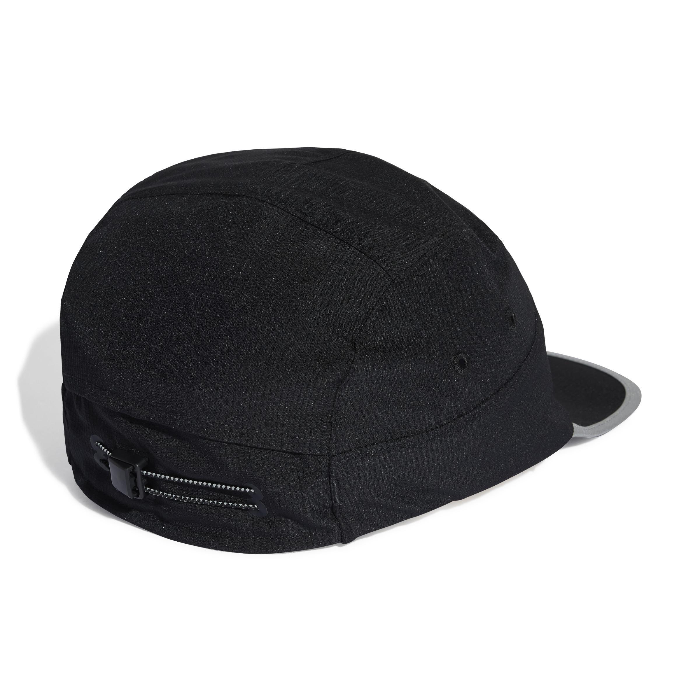 Unisex Running Packable HEAT.RDY X-City Cap, Black, , large image number 1