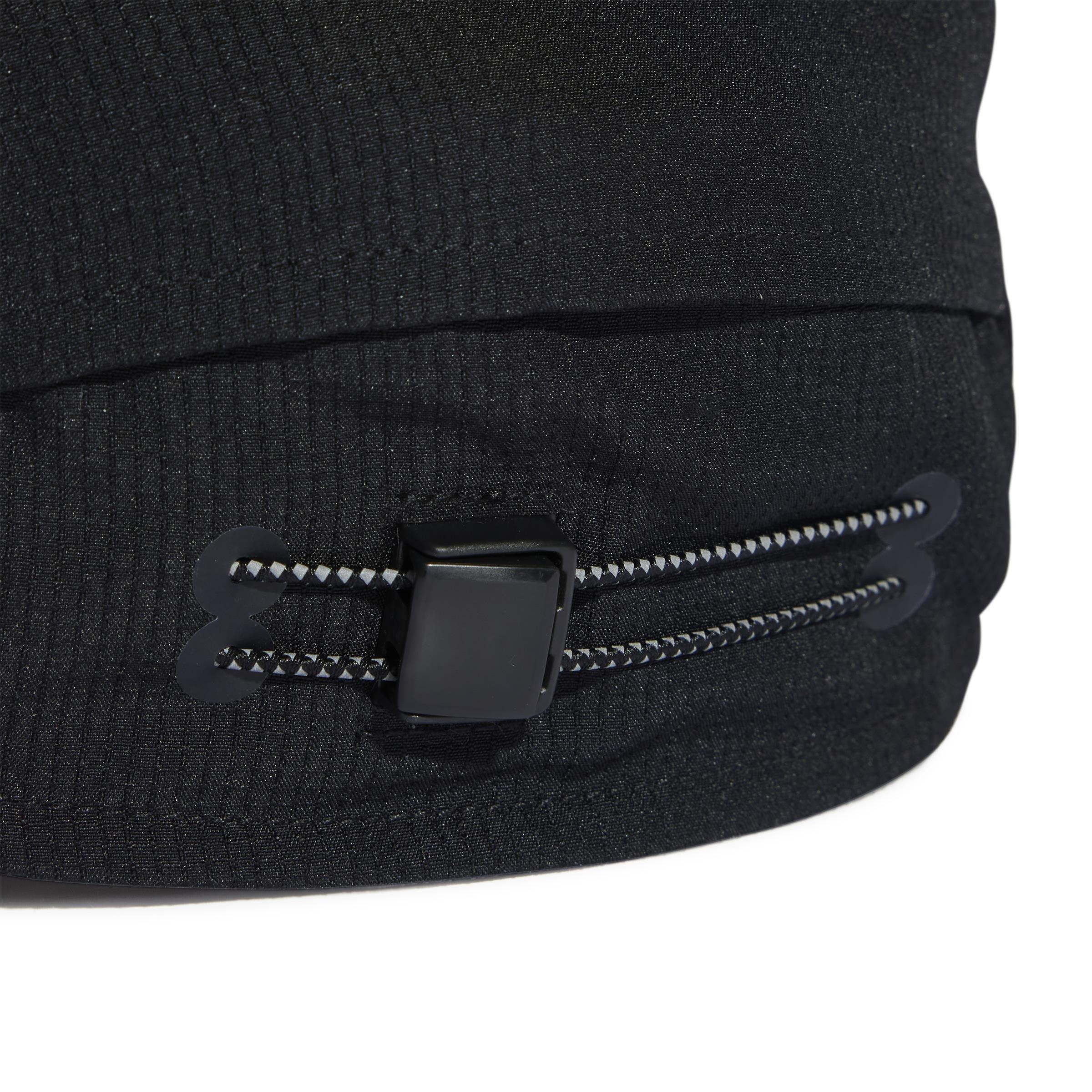 Unisex Running Packable HEAT.RDY X-City Cap, Black, A901_ONE, large image number 3