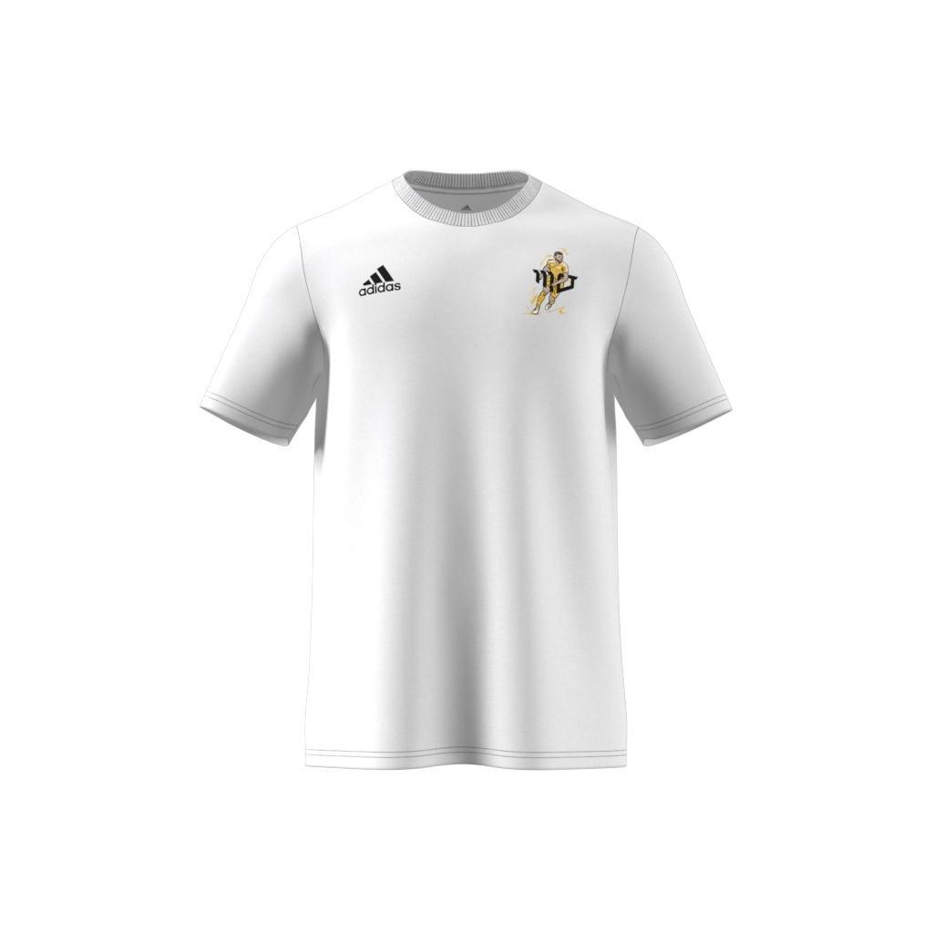 Salah Football Icon Graphic T-Shirt, White, , large image number 6