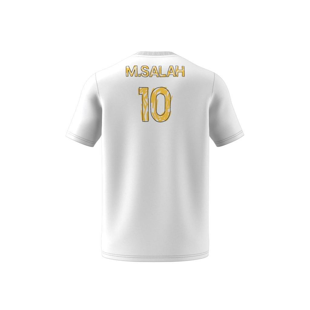 Salah Football Icon Graphic T-Shirt, White, , large image number 14