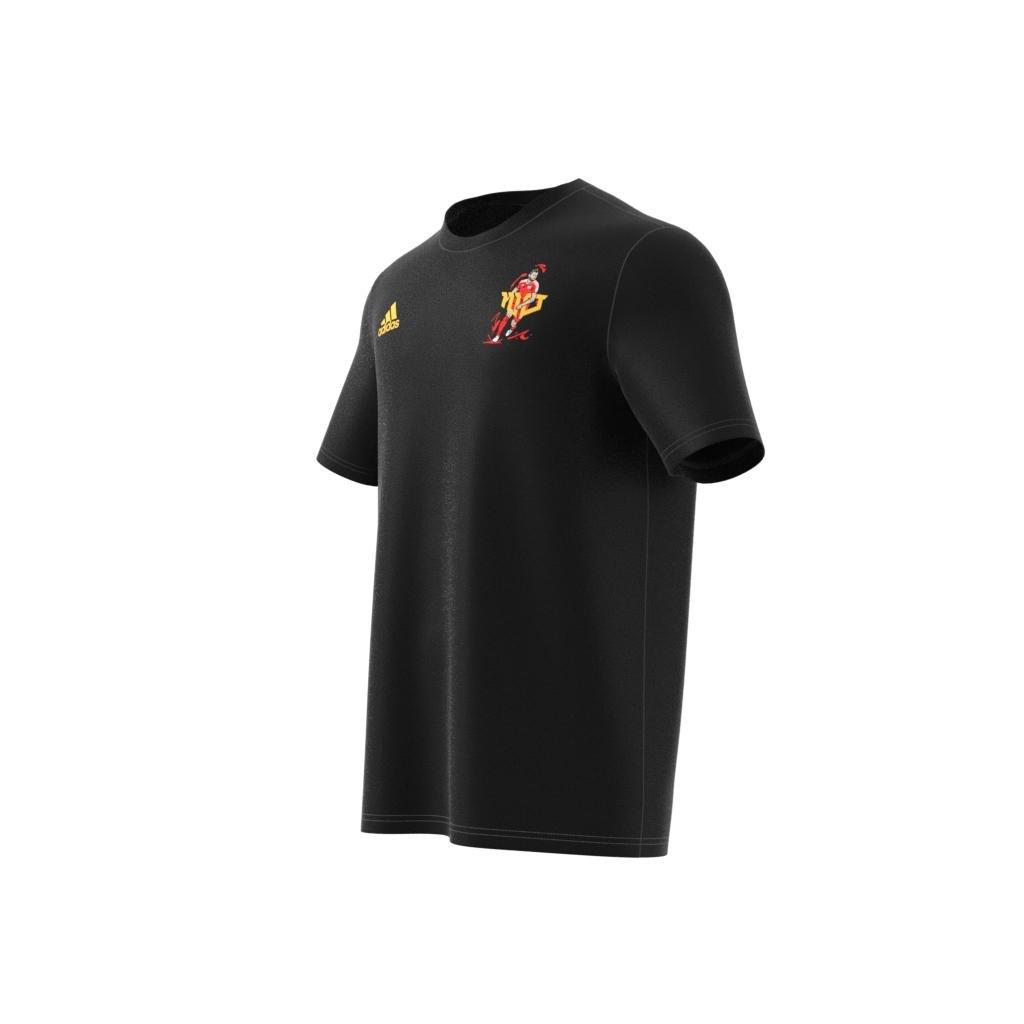 Salah Football Icon Graphic T-Shirt, Black, A901_ONE, large image number 7