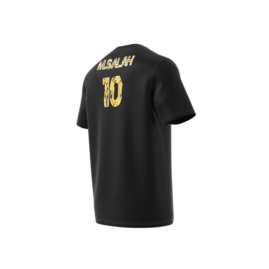 Salah Football Icon Graphic T-Shirt, Black, A901_ONE, large image number 12