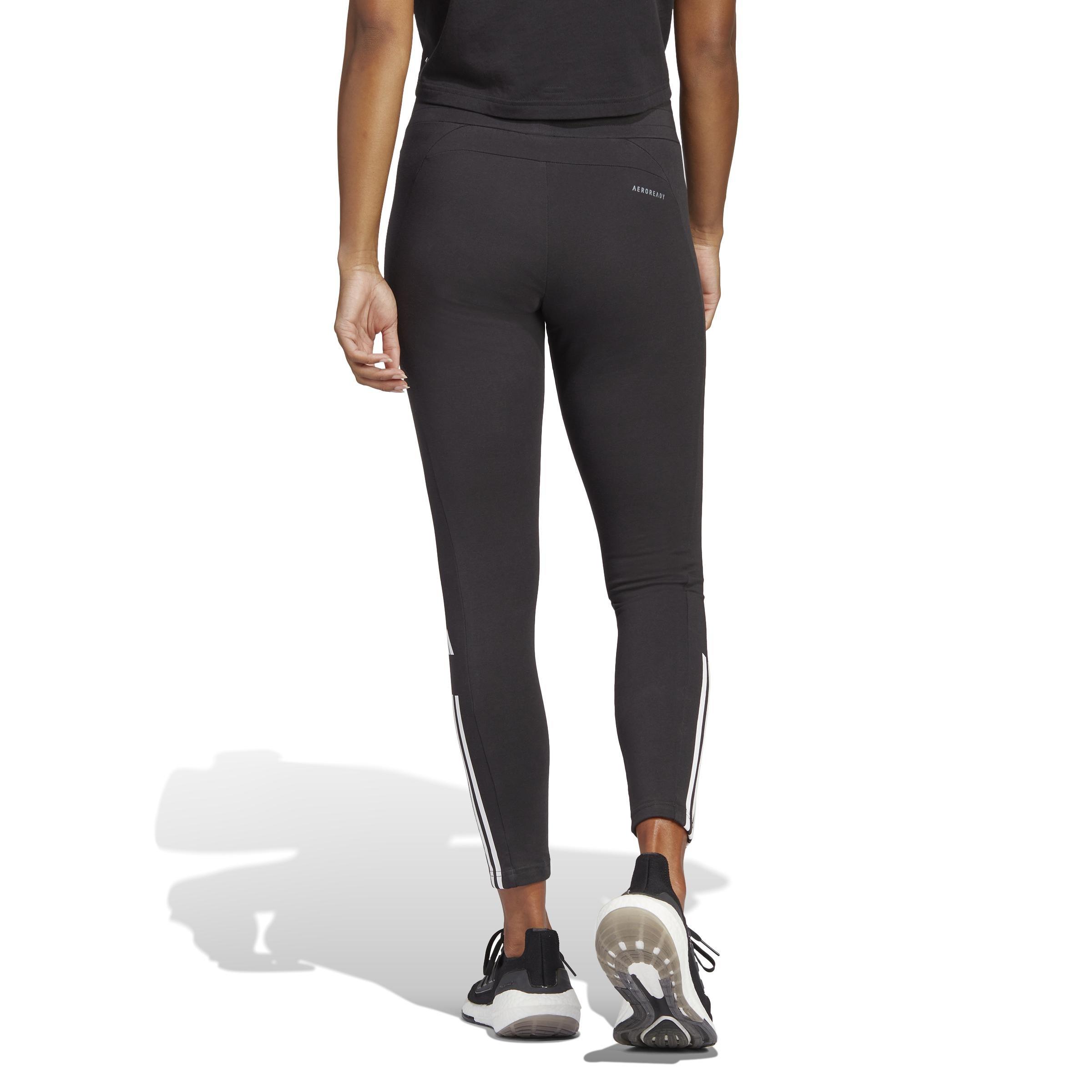 Train Cotton Performance 7/8 Leggings, Black, A901_ONE, large image number 2