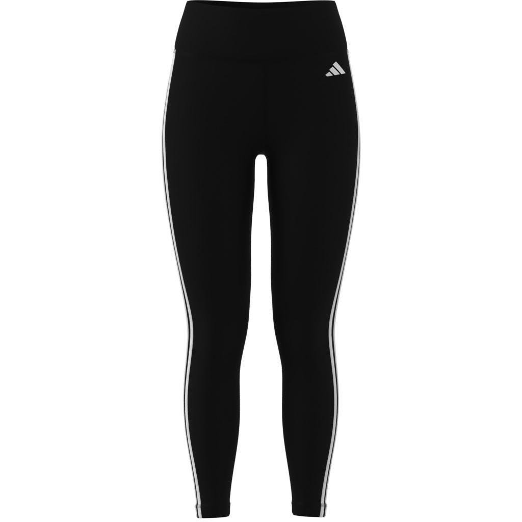 Train Essentials 3-Stripes 7/8 Leggings, Black, A901_ONE, large image number 3