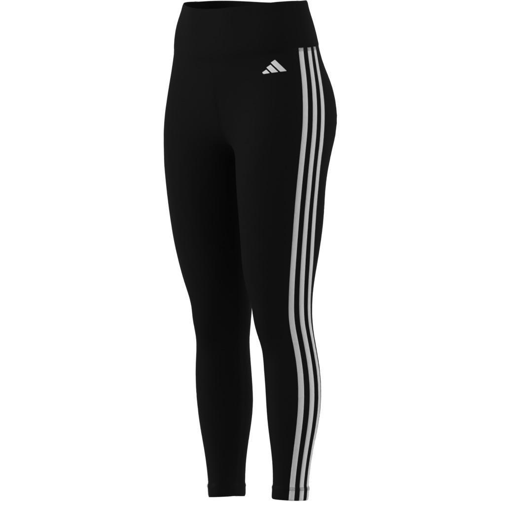 Train Essentials 3-Stripes 7/8 Leggings, Black, A901_ONE, large image number 4