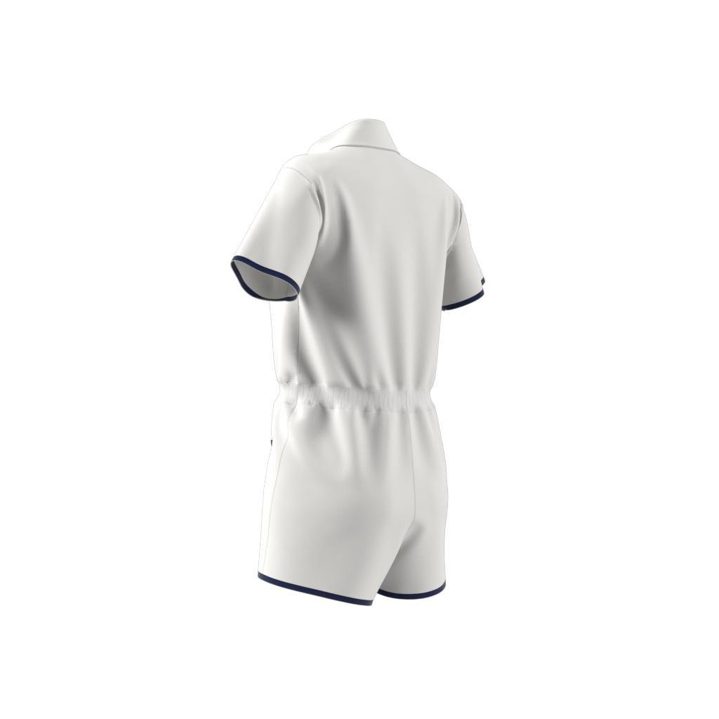 Towel-Terry Short Romper, White, A901_ONE, large image number 8