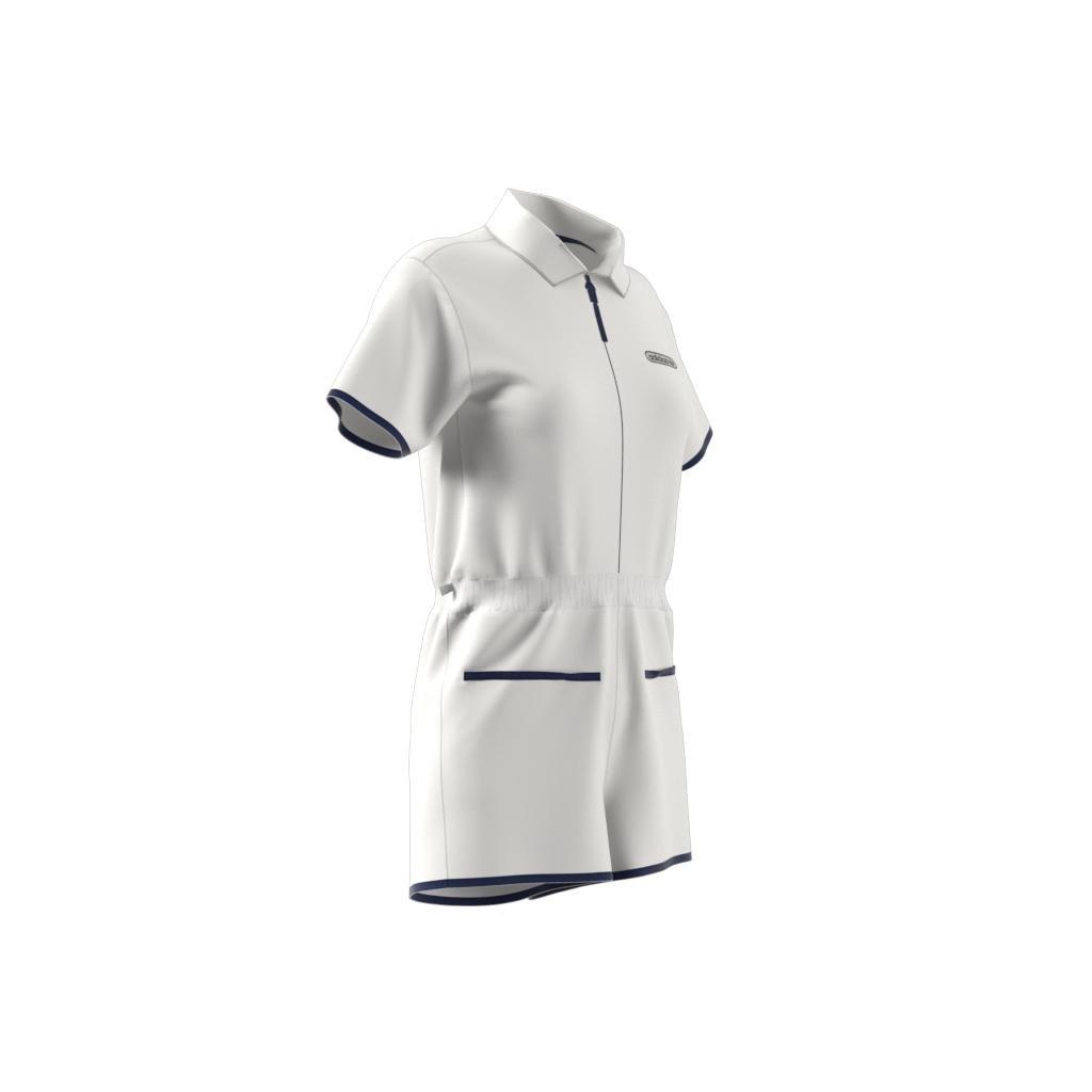 Towel-Terry Short Romper, White, A901_ONE, large image number 9