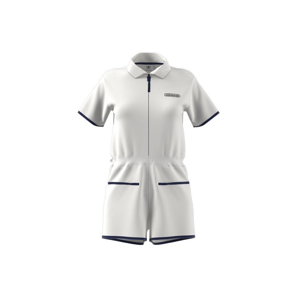 Towel-Terry Short Romper, White, A901_ONE, large image number 10
