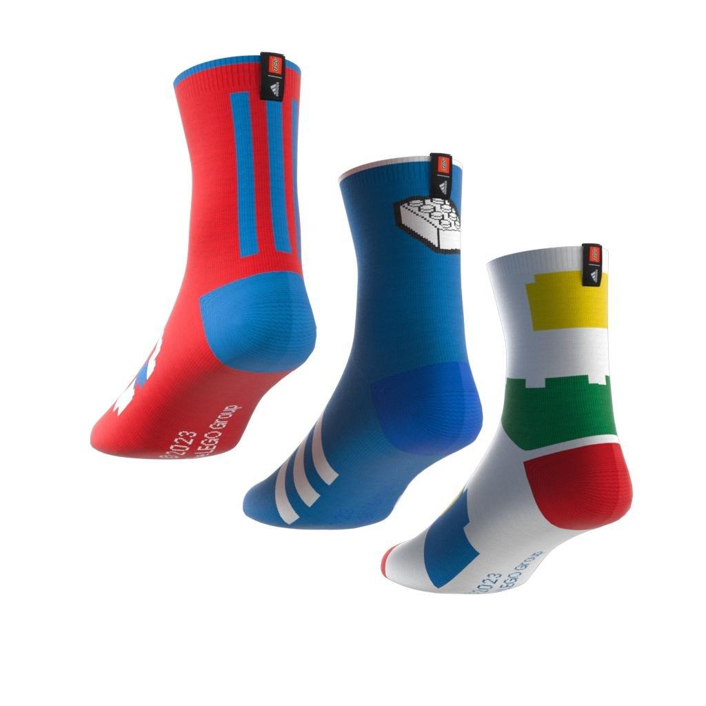 Unisex Classic Lego Socks 3 Pairs, Multicolour, A901_ONE, large image number 2