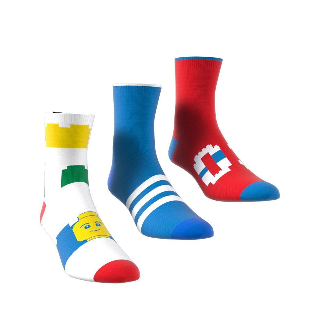 Unisex Classic Lego Socks 3 Pairs, Multicolour, A901_ONE, large image number 10