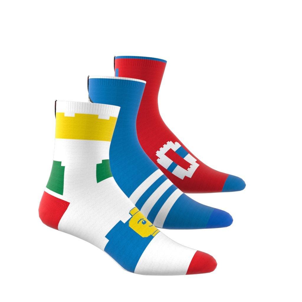 Unisex Kids Classic Lego Socks 3 Pairs, Multicolour, A901_ONE, large image number 11