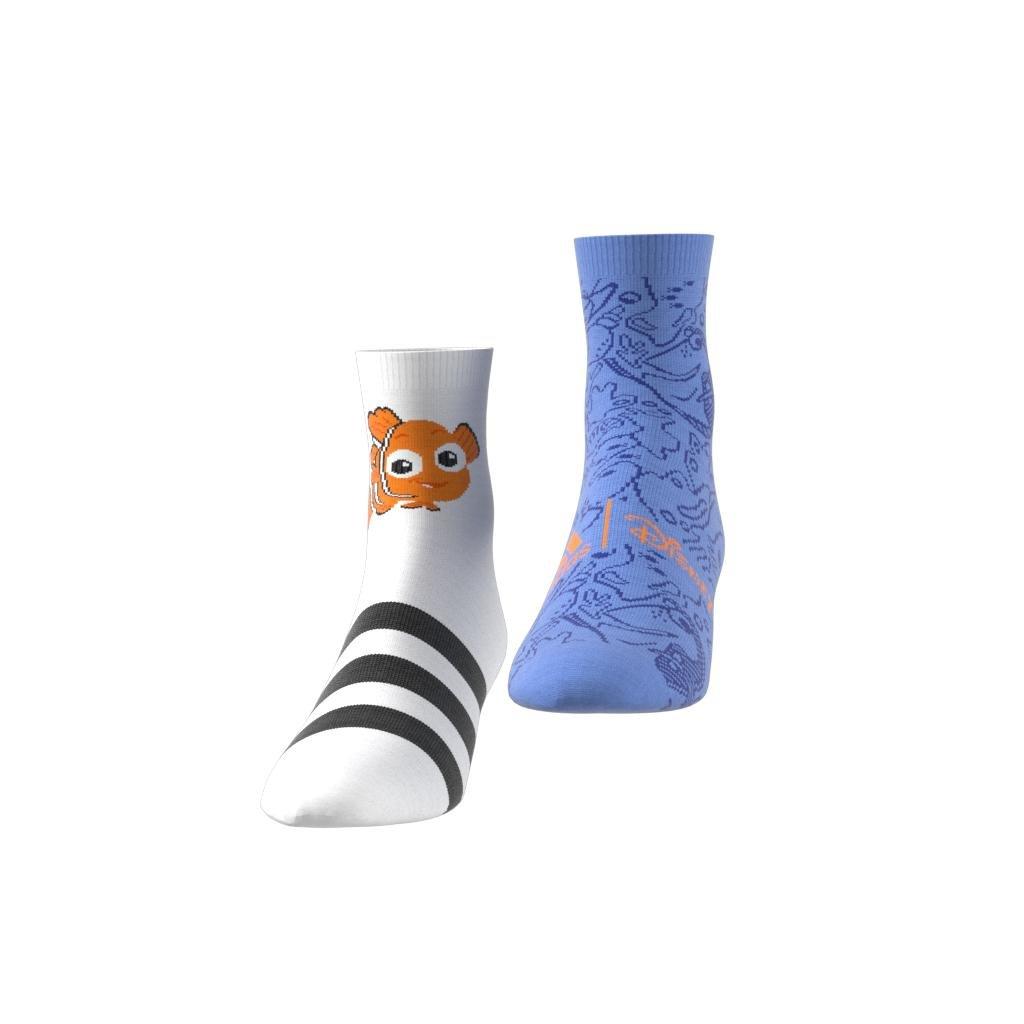 Unisex Kids Disney Pixar Finding Nemo Socks 2 Pairs, Multicolour, , large image number 3