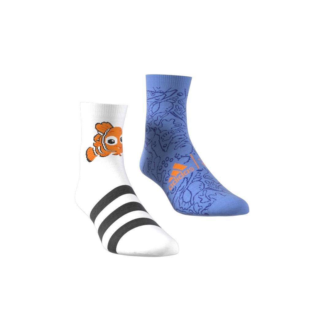 Unisex Kids Disney Pixar Finding Nemo Socks 2 Pairs, Multicolour, , large image number 7
