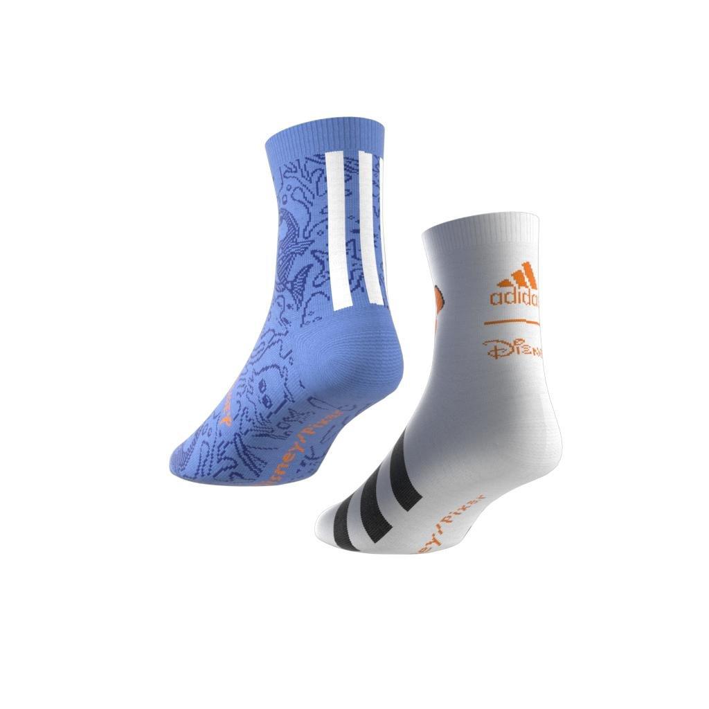 Unisex Kids Disney Pixar Finding Nemo Socks 2 Pairs, Multicolour, , large image number 8