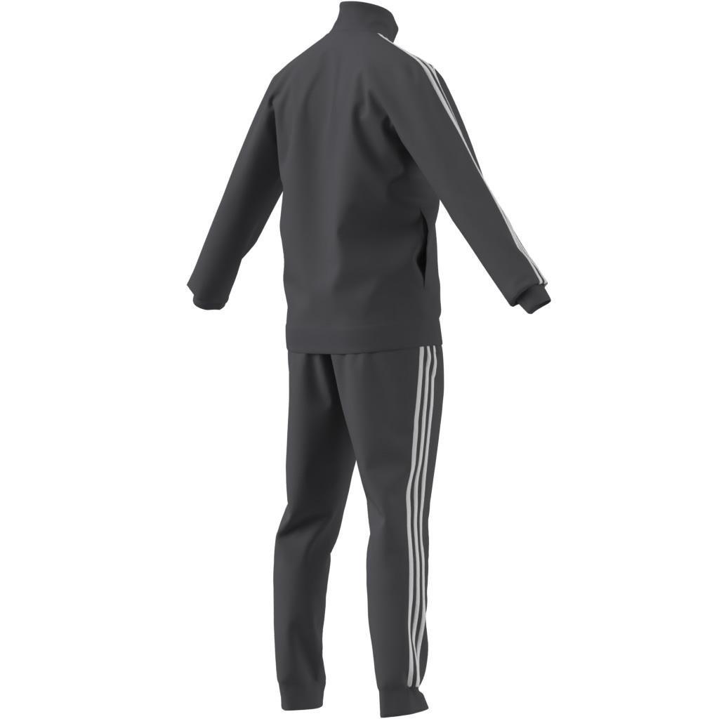 Primegreen Essentials Tricot 3-Stripes Tracksuit, Grey, A901_ONE, large image number 4