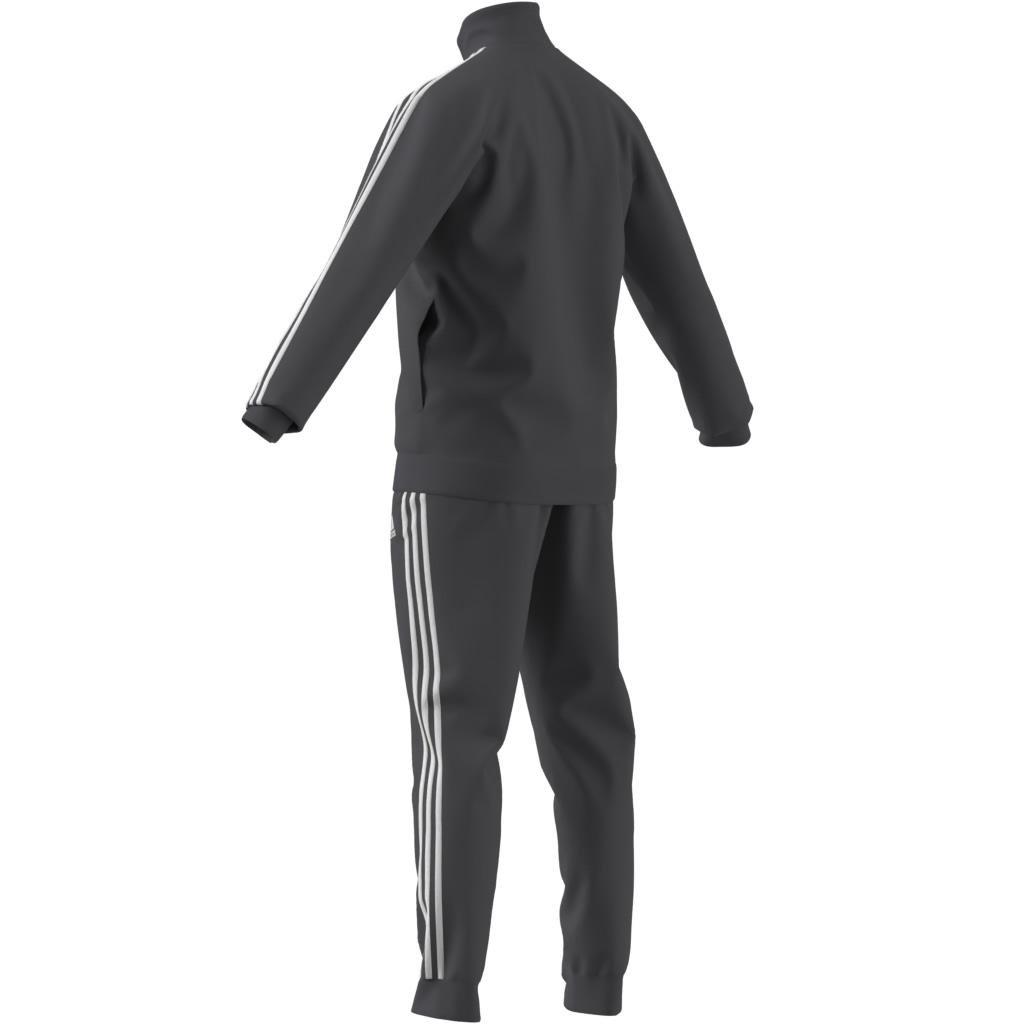 Primegreen Essentials Tricot 3-Stripes Tracksuit, Grey, A901_ONE, large image number 4