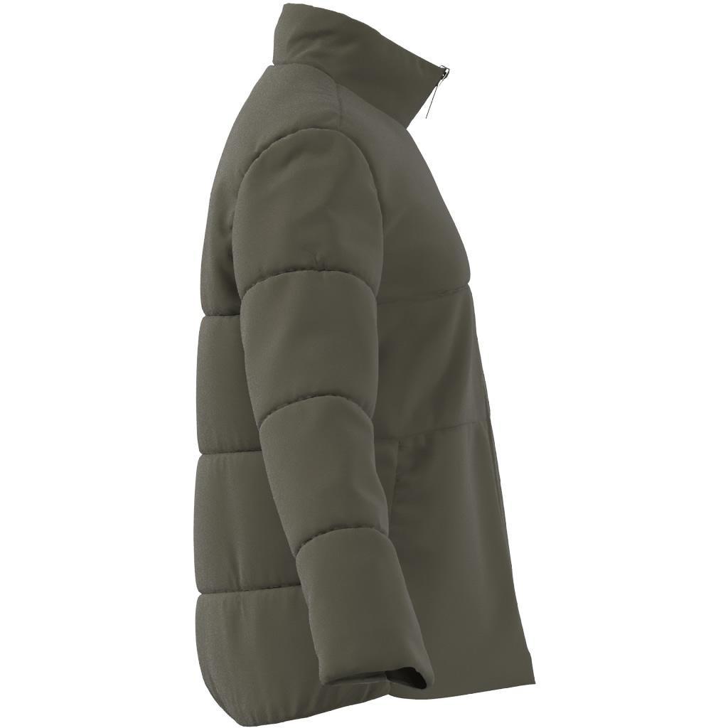 BSC 3-Stripes Insulated Jacket, Green, A901_ONE, large image number 3