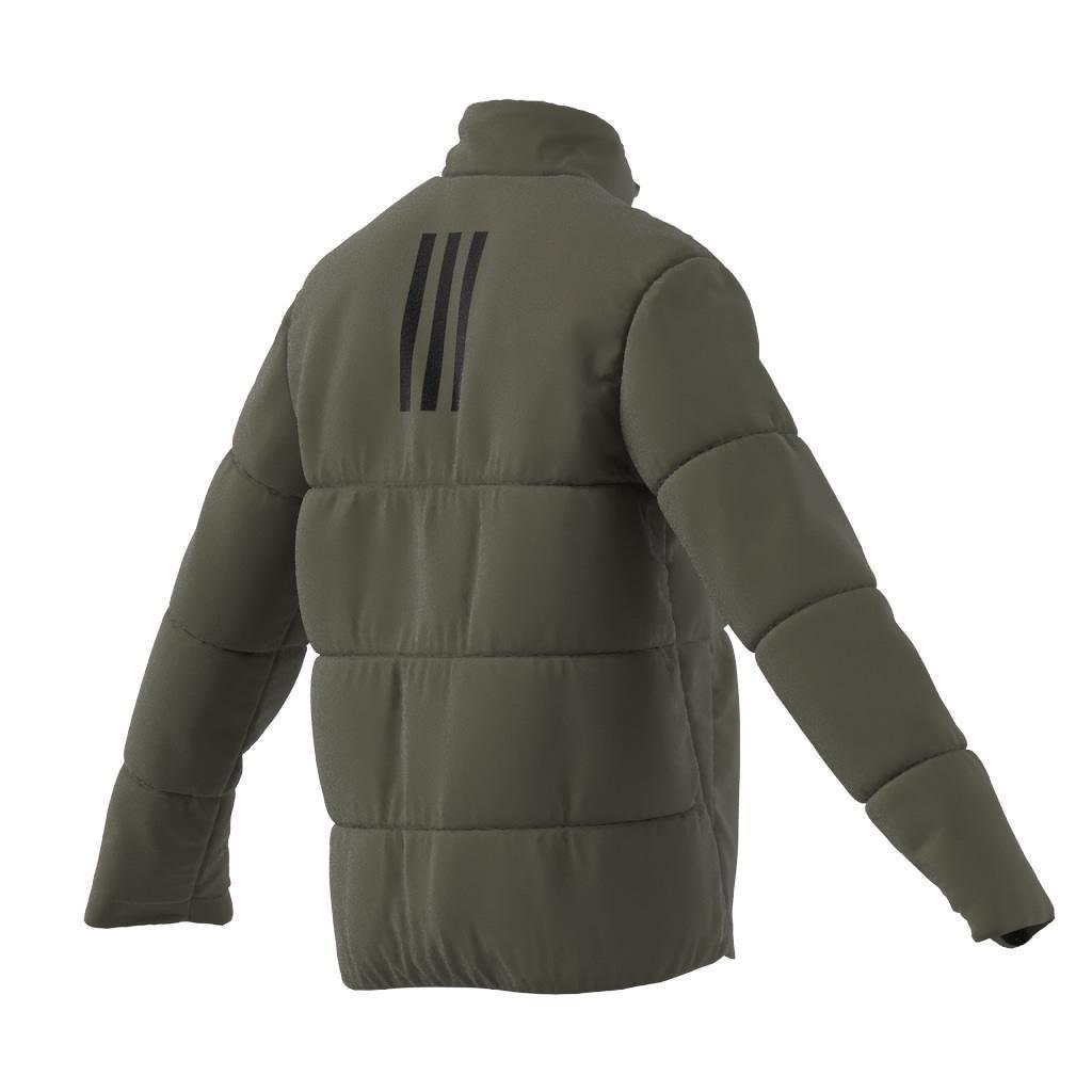 BSC 3-Stripes Insulated Jacket, Green, A901_ONE, large image number 5