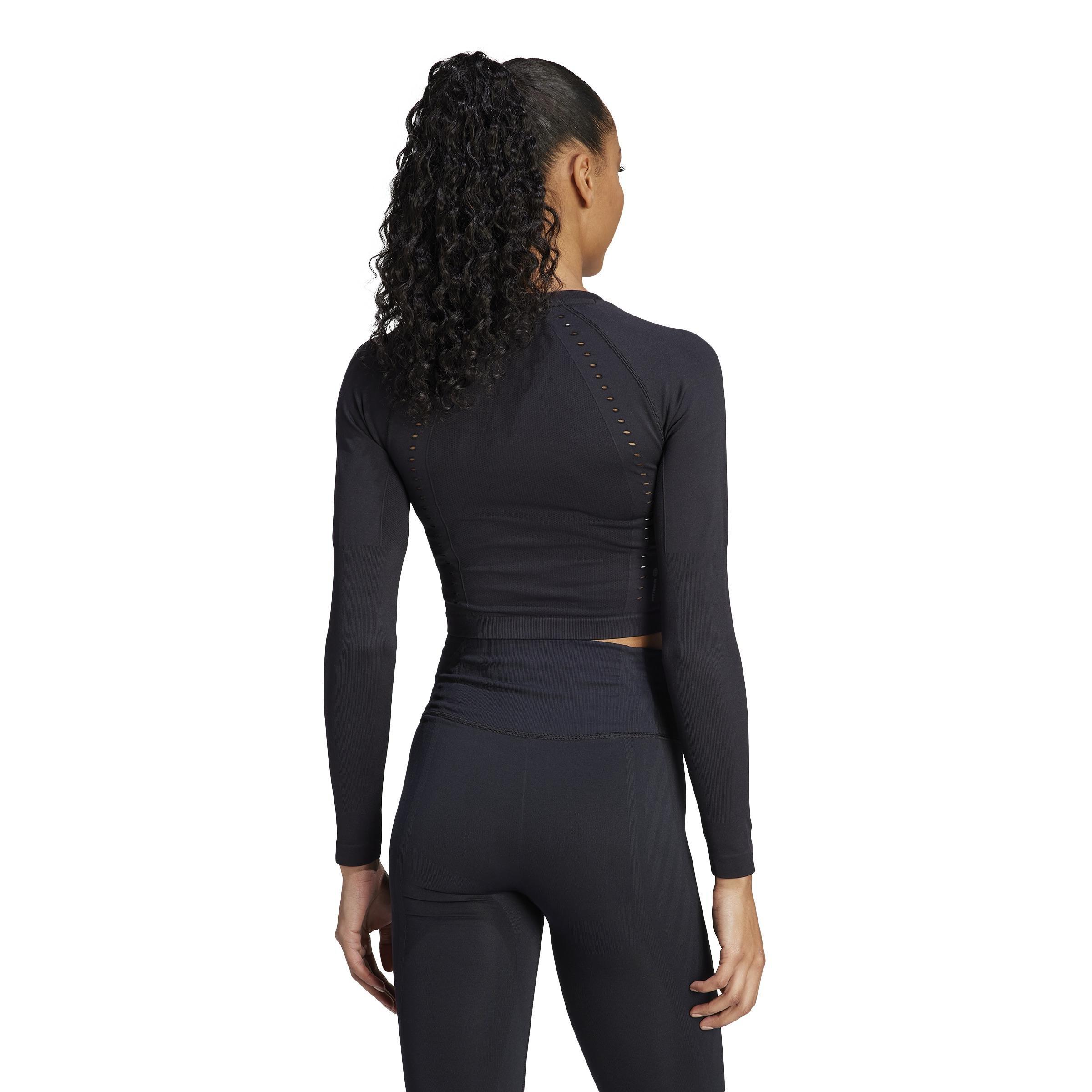 Aeroknit Long-Sleeve Top, Multicolour, A901_ONE, large image number 3