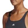 Women Train Icons 3-Stripes Tank Top, Black, A901_ONE, thumbnail image number 4