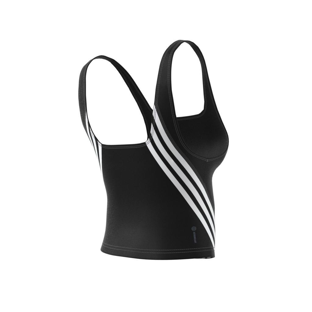 Train Icons 3-Stripes Tank Top, Black, A901_ONE, large image number 9