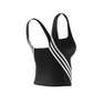 Women Train Icons 3-Stripes Tank Top, Black, A901_ONE, thumbnail image number 9
