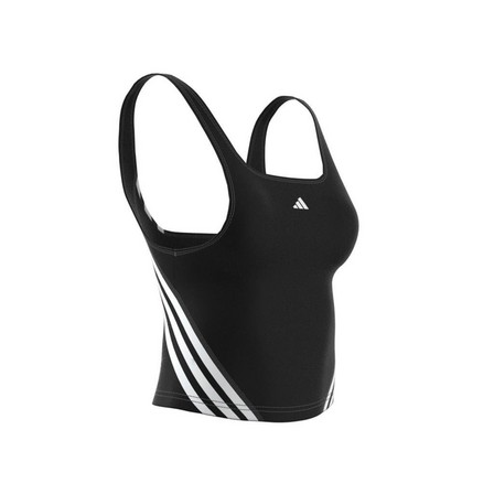 Women Train Icons 3-Stripes Tank Top, Black, A901_ONE, large image number 11